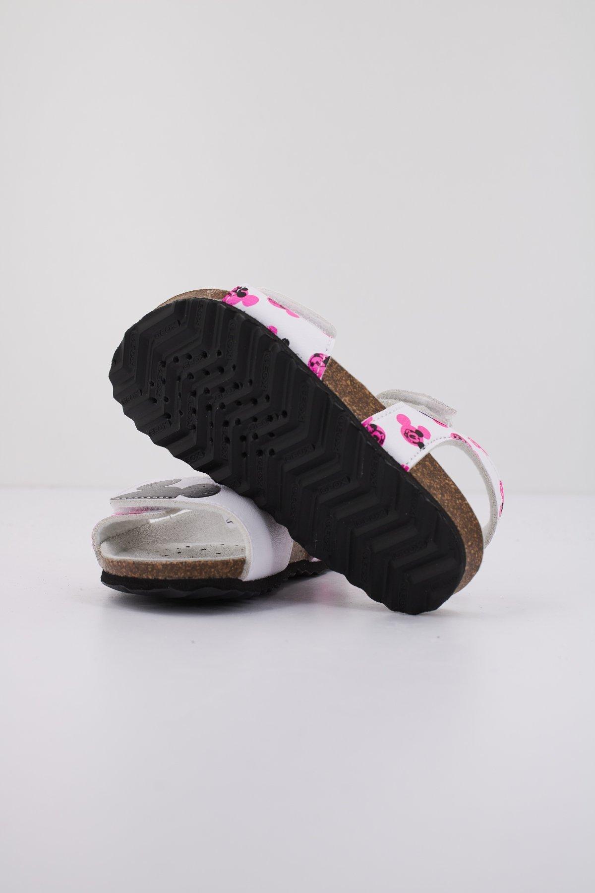 GEOX B SANDAL CHALKI GIRL en color BLANCO (4)