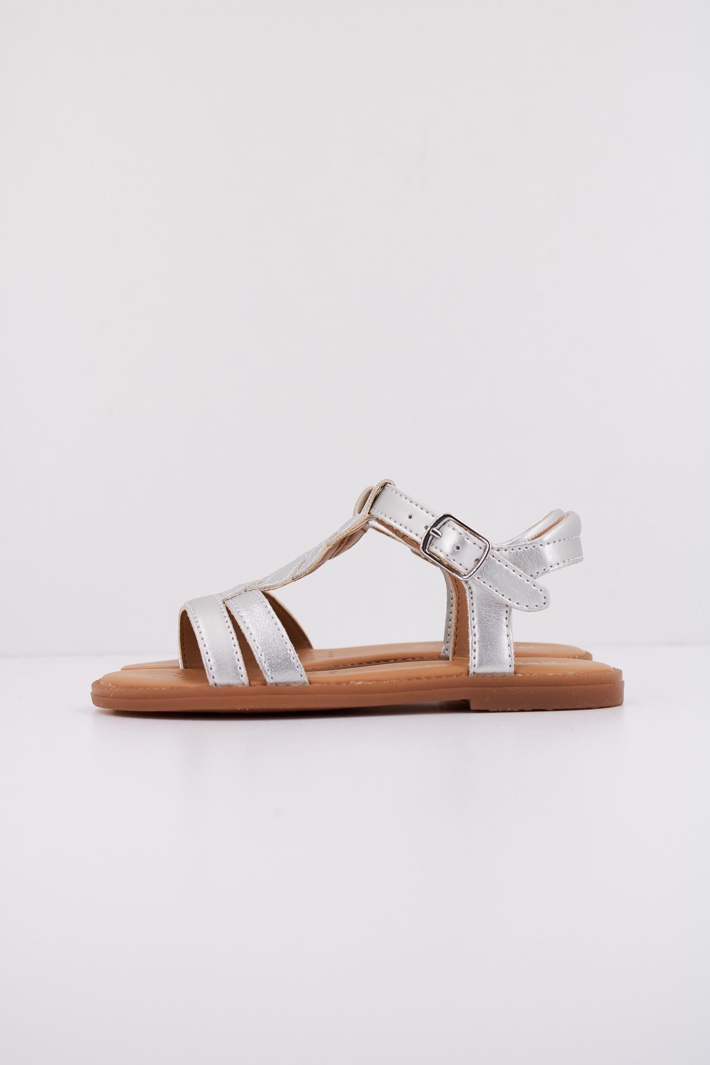 GEOX J SANDAL KARLY GIRL en color PLATA (1)