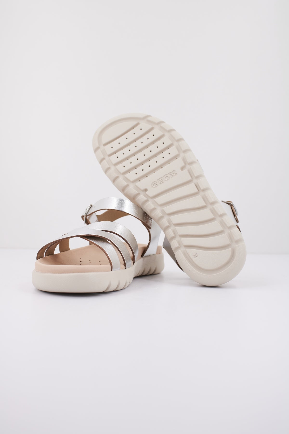 GEOX J S.SOLEIMA G.A en color PLATA (4)