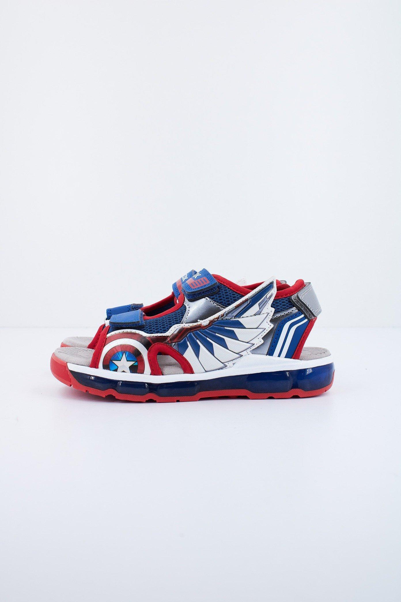GEOX J SANDAL ANDROID BOY en color AZUL (1)
