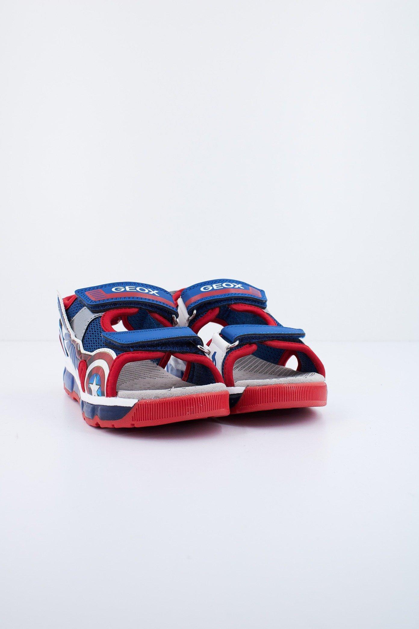 GEOX J SANDAL ANDROID BOY en color AZUL (2)
