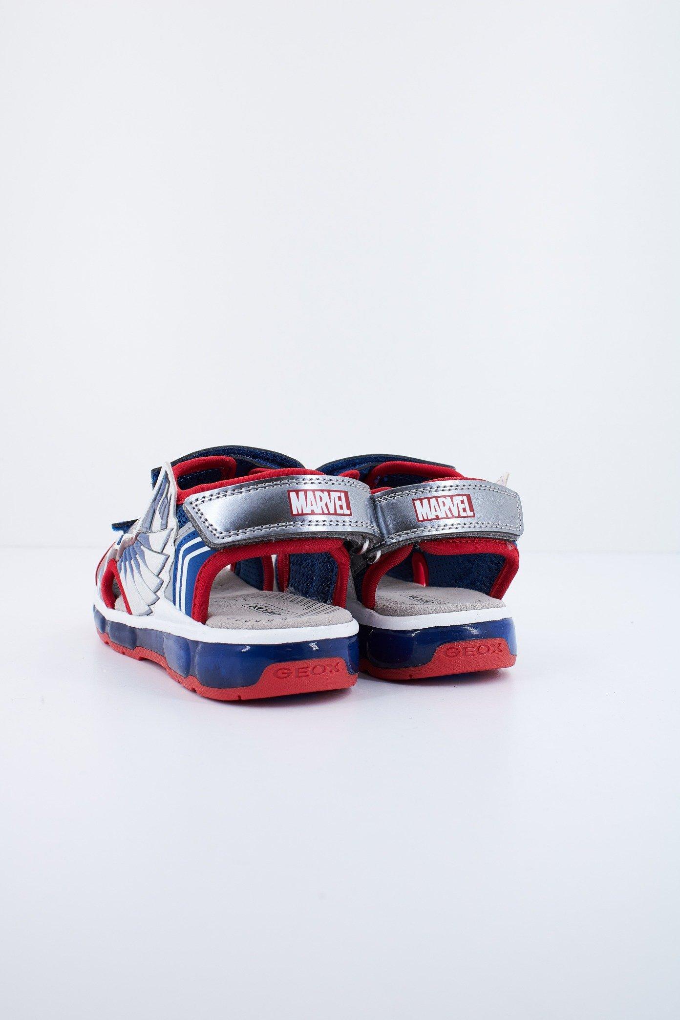 GEOX J SANDAL ANDROID BOY en color AZUL (3)