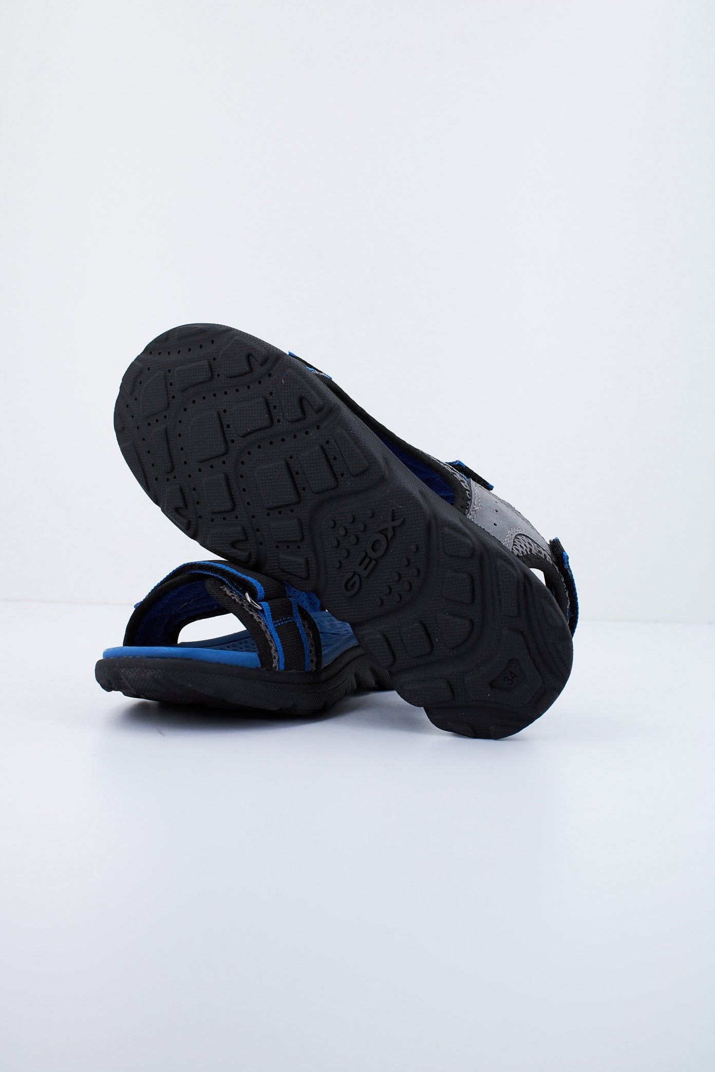 GEOX J SANDAL AIRADYUM B en color AZUL (4)