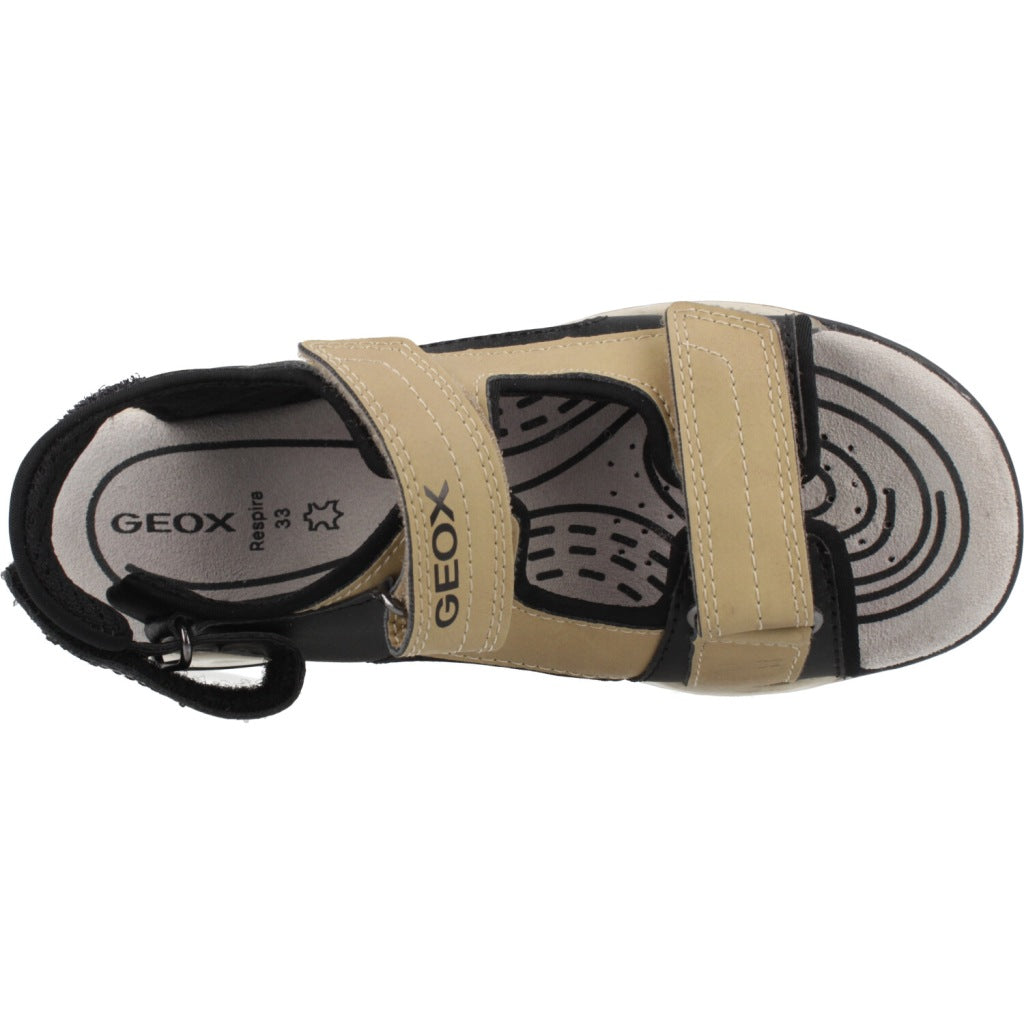 GEOX J BOREALIS BOY en color MARRON CLARO (7)