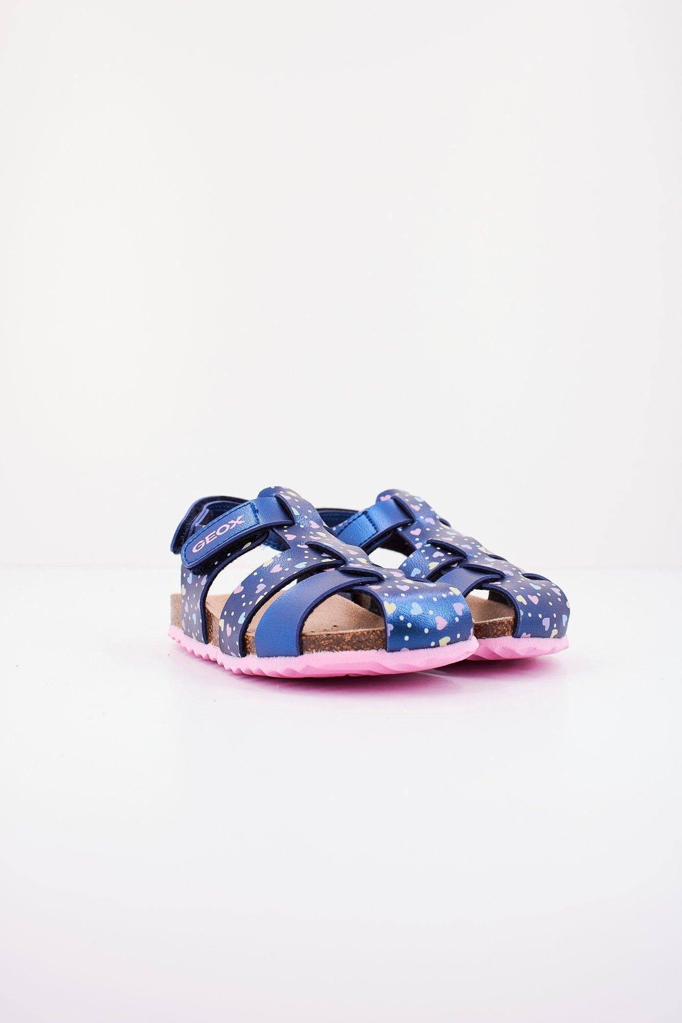 GEOX B SANDAL CHALKI GIRL en color AZUL (2)
