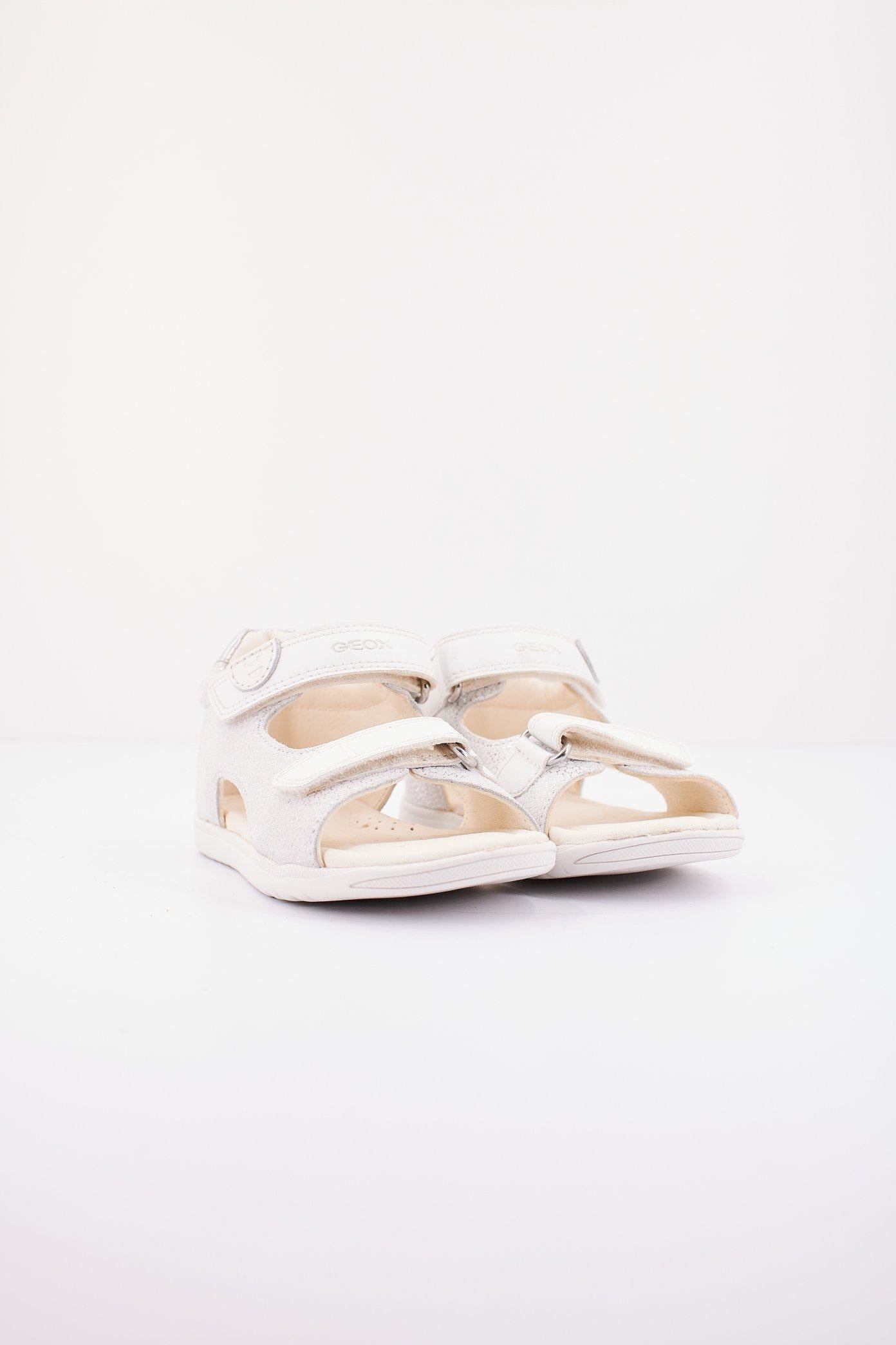 GEOX B SANDAL MACCHIA GIR en color BLANCO (2)