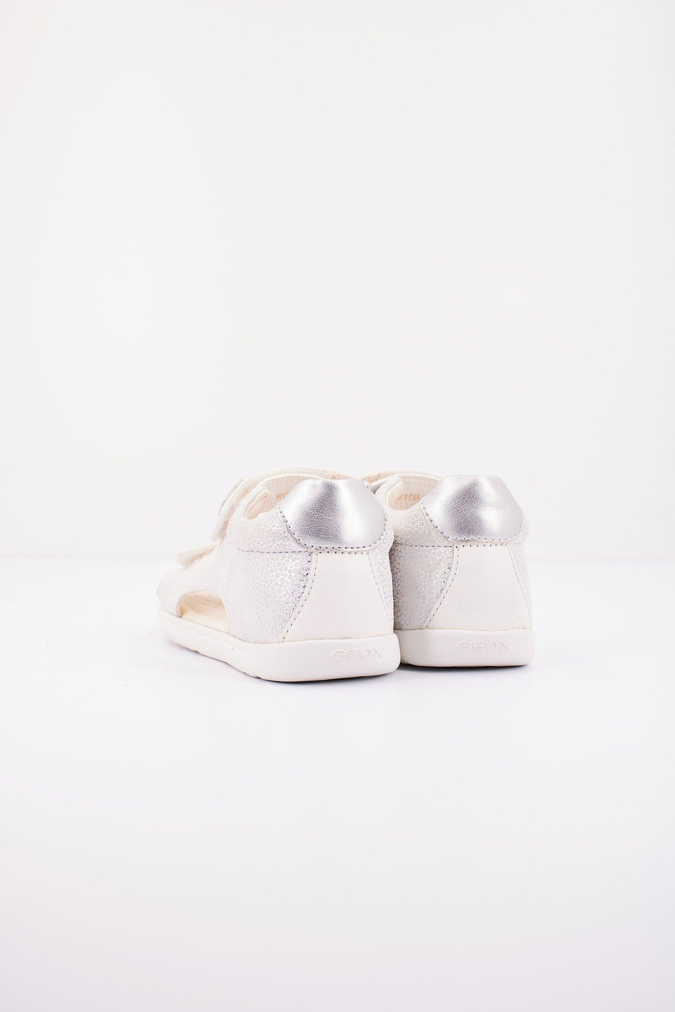 GEOX B SANDAL MACCHIA GIR en color BLANCO (3)