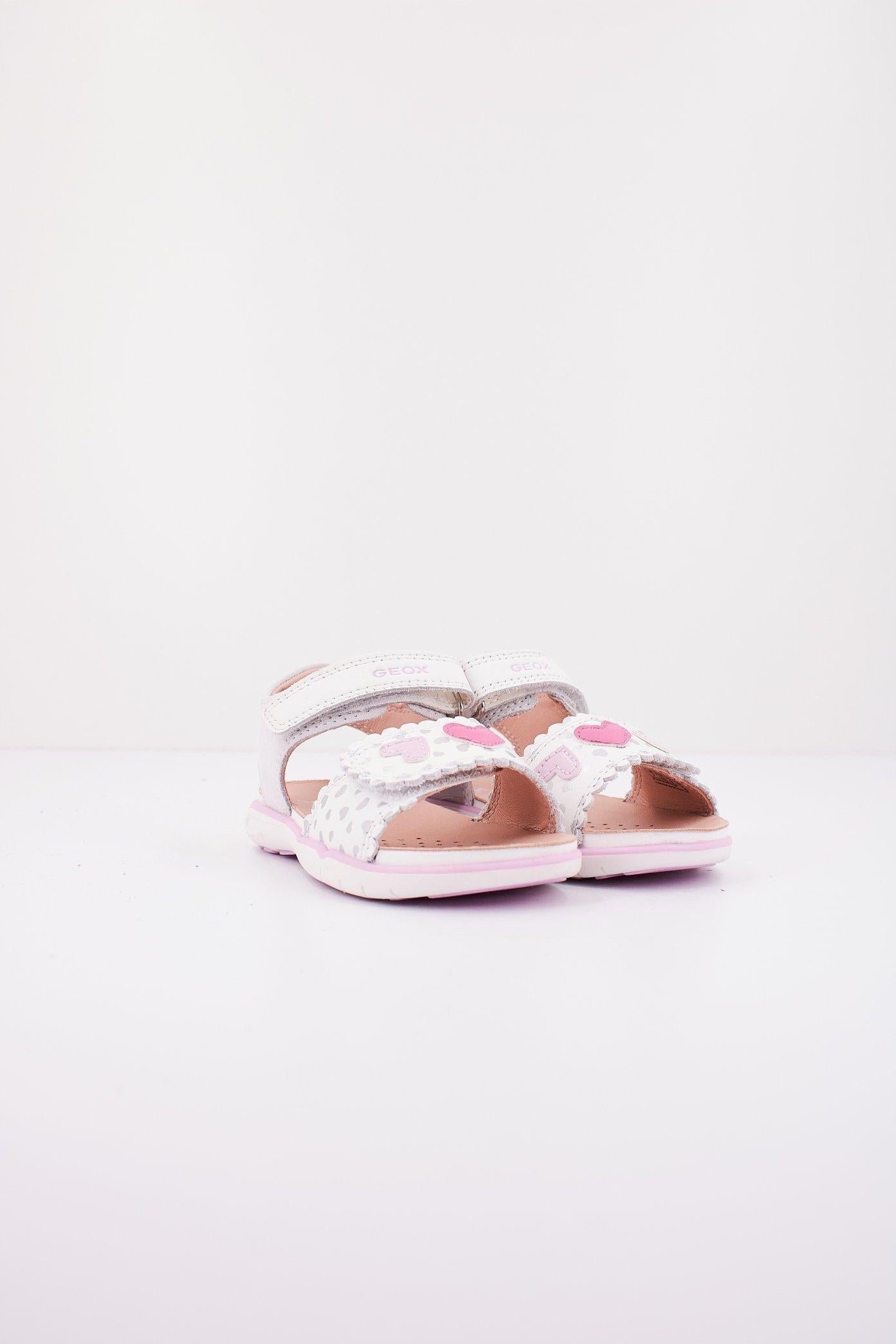 GEOX B SANDAL DELHI GIRL en color BLANCO (2)