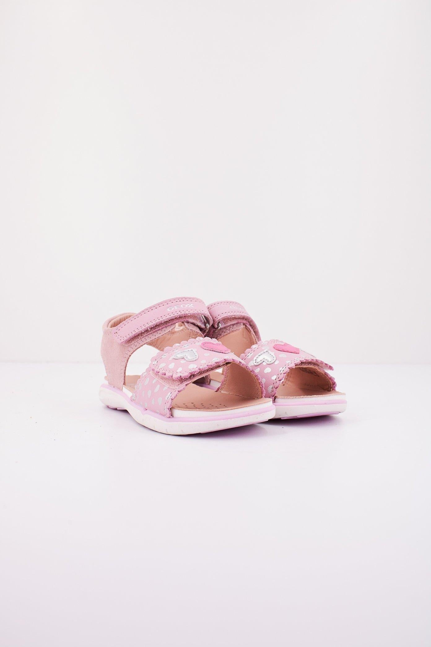 GEOX B SANDAL DELHI GIRL en color ROSA (2)