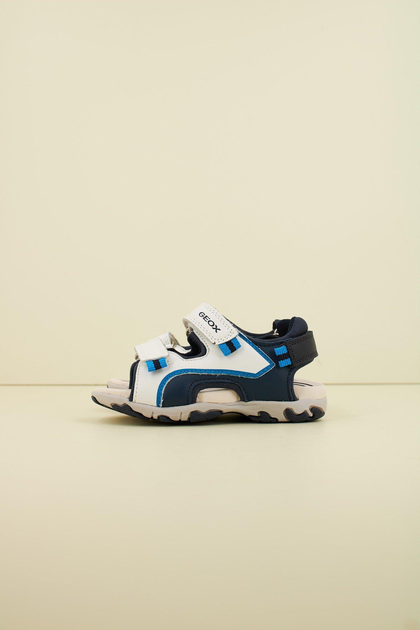 GEOX B SANDAL FLAFFEE BOY en color BLANCO (1)