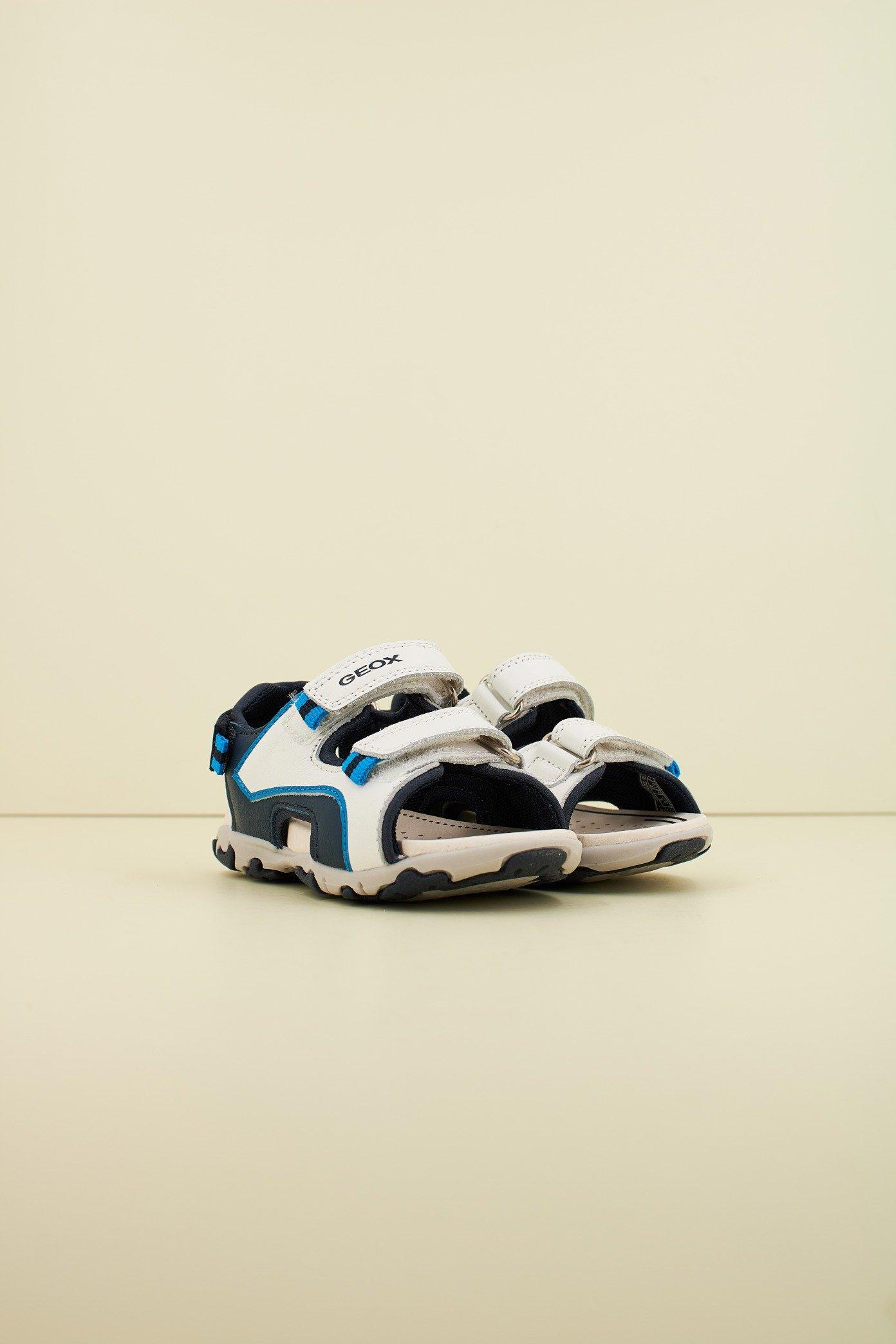 GEOX B SANDAL FLAFFEE BOY en color BLANCO (2)
