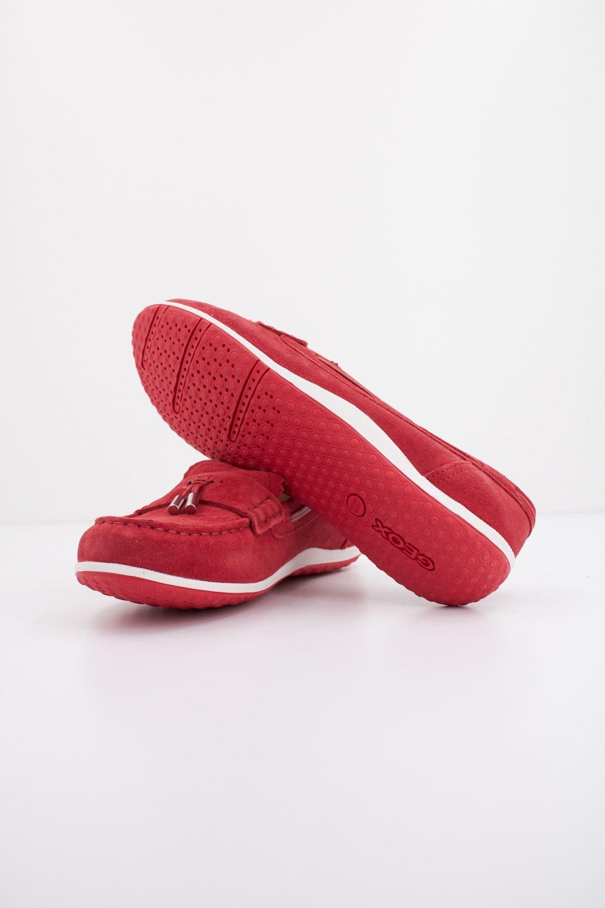 GEOX D VEGA MOC en color ROJO (4)