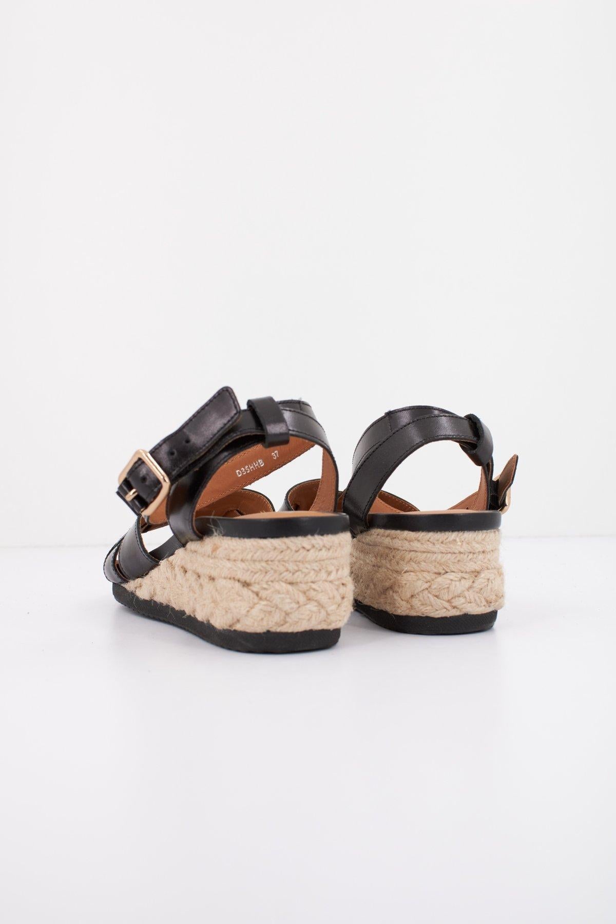 GEOX D ISCHIA CORDA en color NEGRO (3)