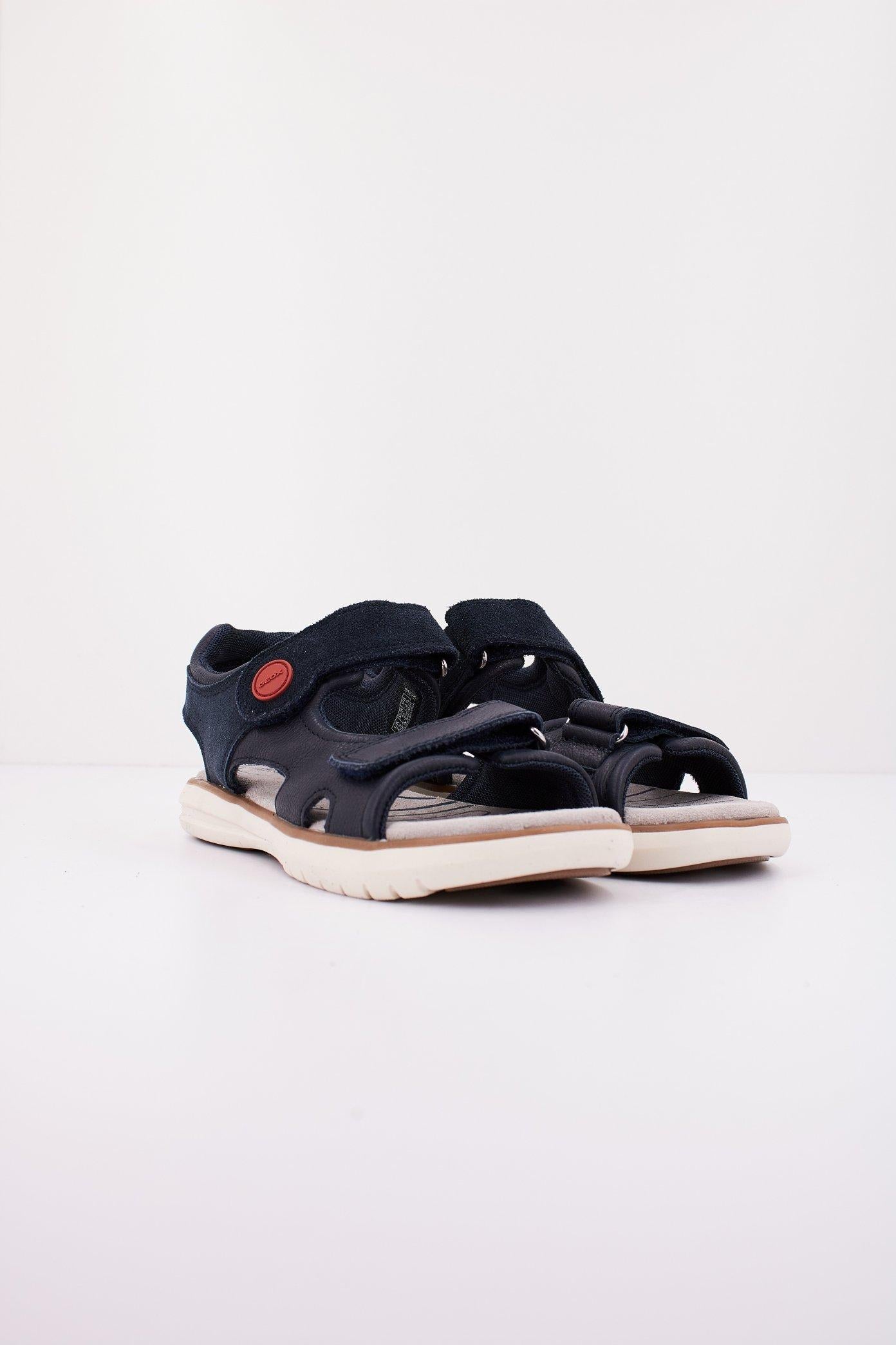GEOX J SANDAL MARATEA BOY en color AZUL (2)