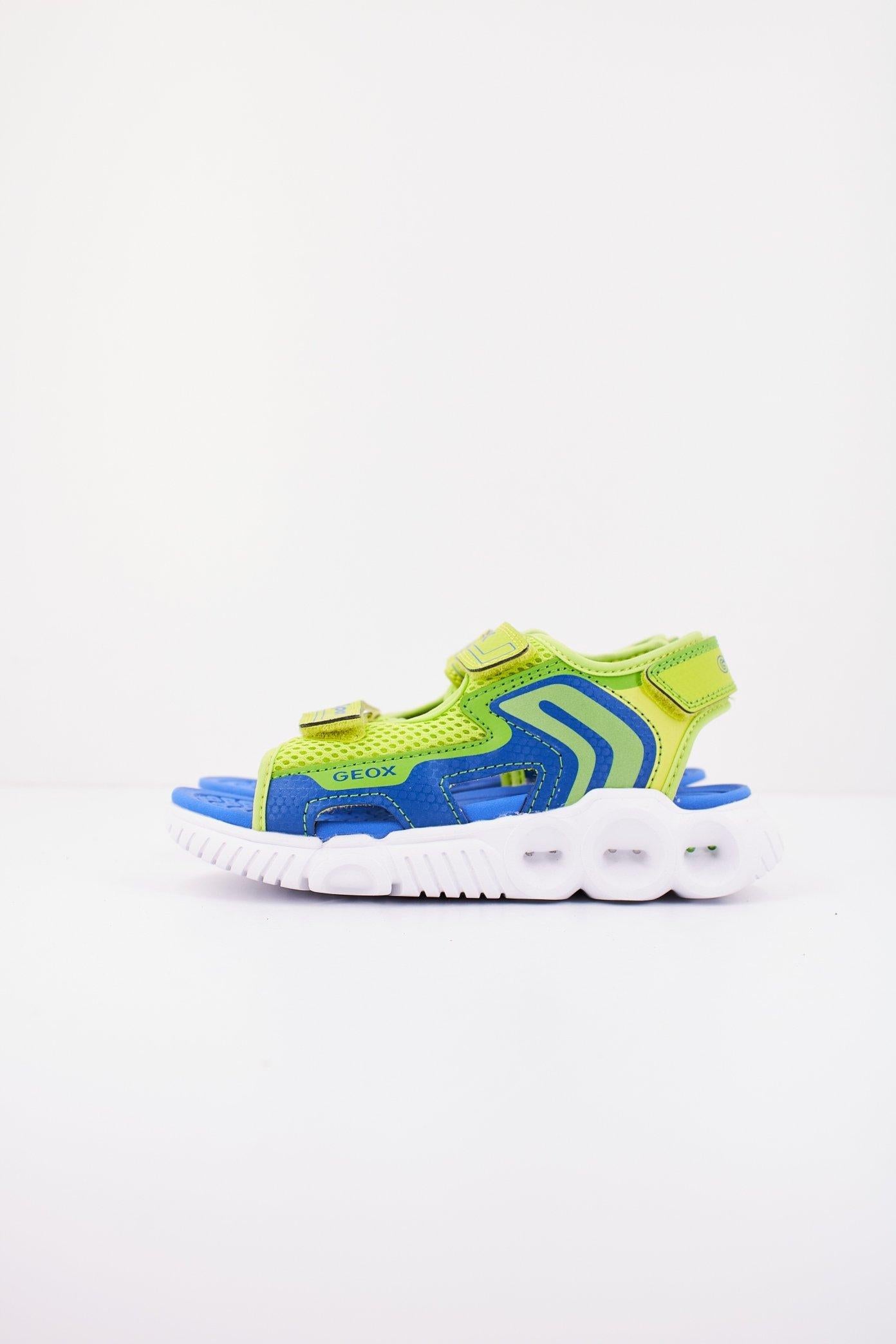 GEOX J SANDAL WROOM BOY en color AMARILLO (1)
