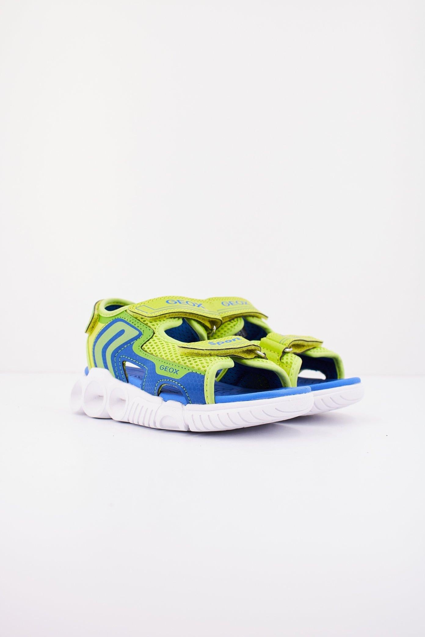 GEOX J SANDAL WROOM BOY en color AMARILLO (2)