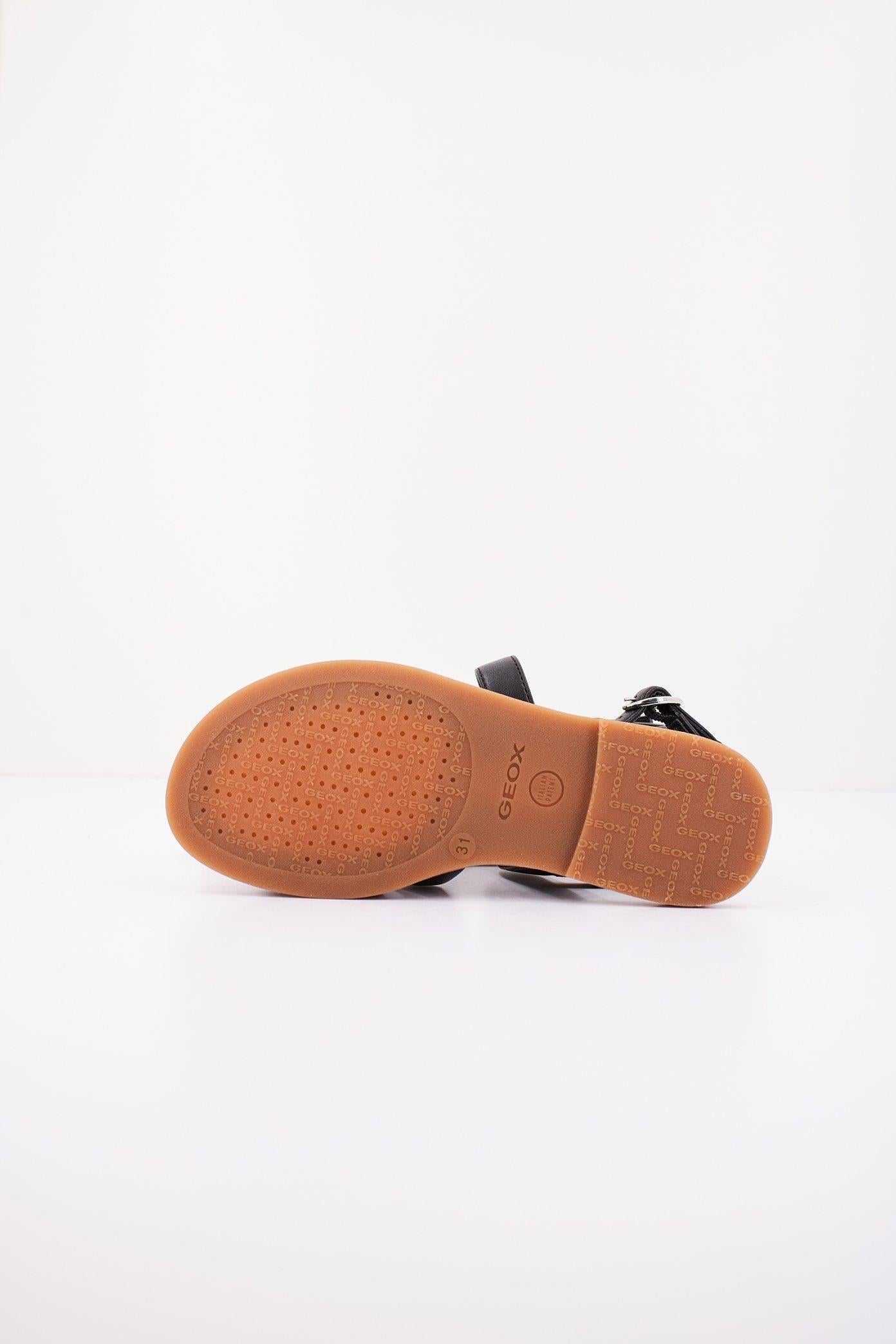 GEOX J SANDAL KARLY GIRL en color NEGRO (4)