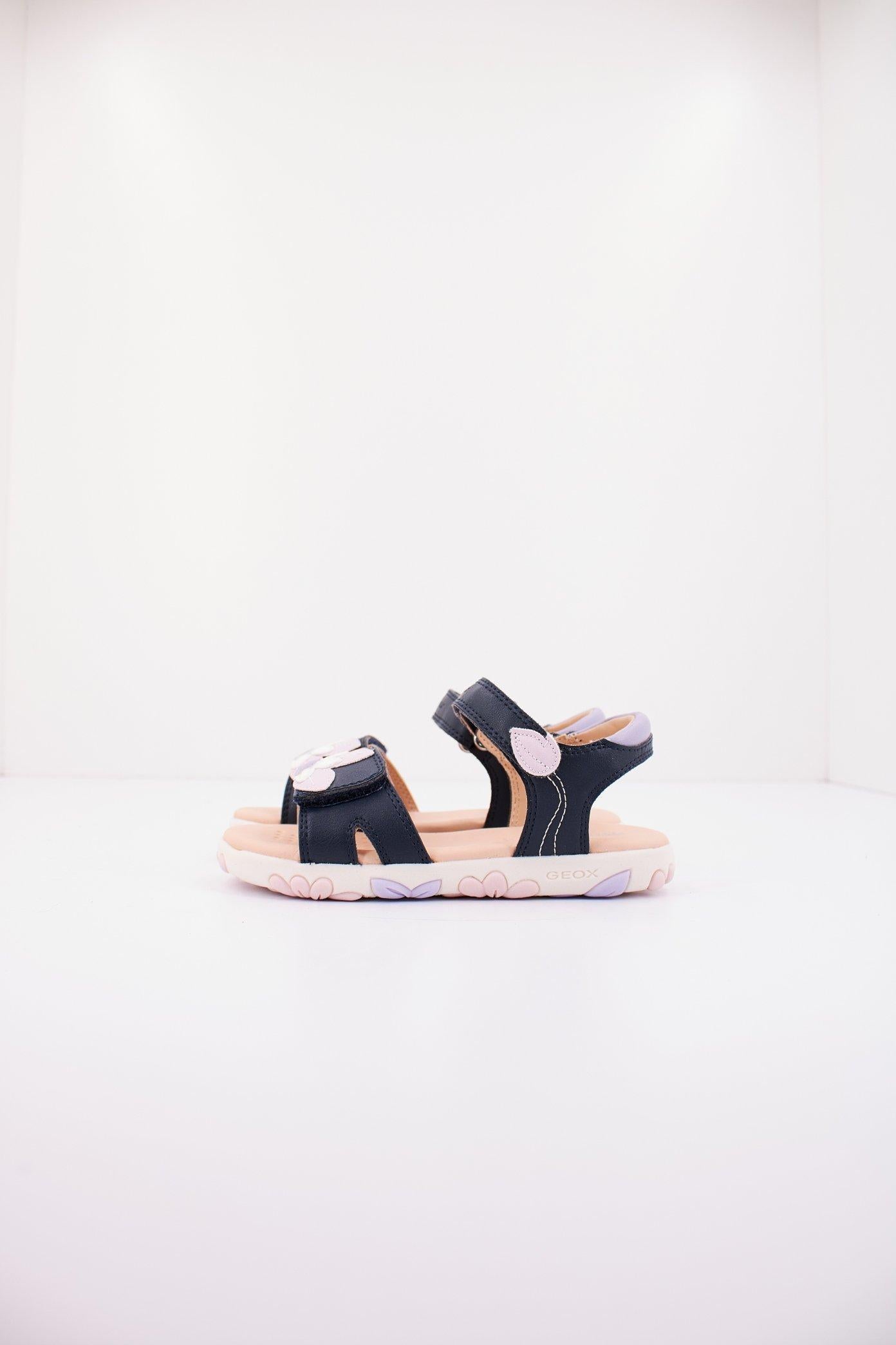 GEOX J SANDAL HAITI GIRL en color AZUL (1)