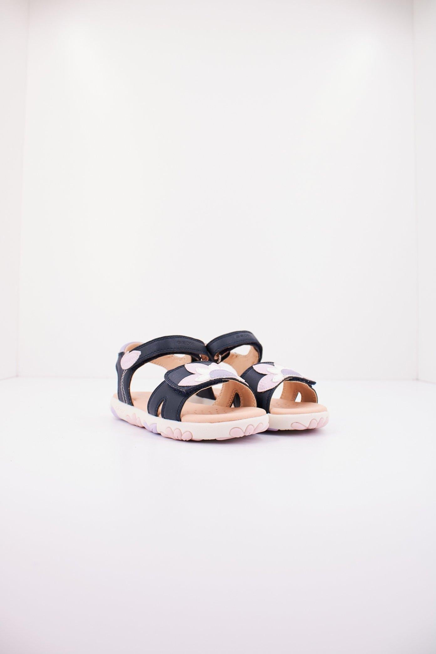 GEOX J SANDAL HAITI GIRL en color AZUL (2)