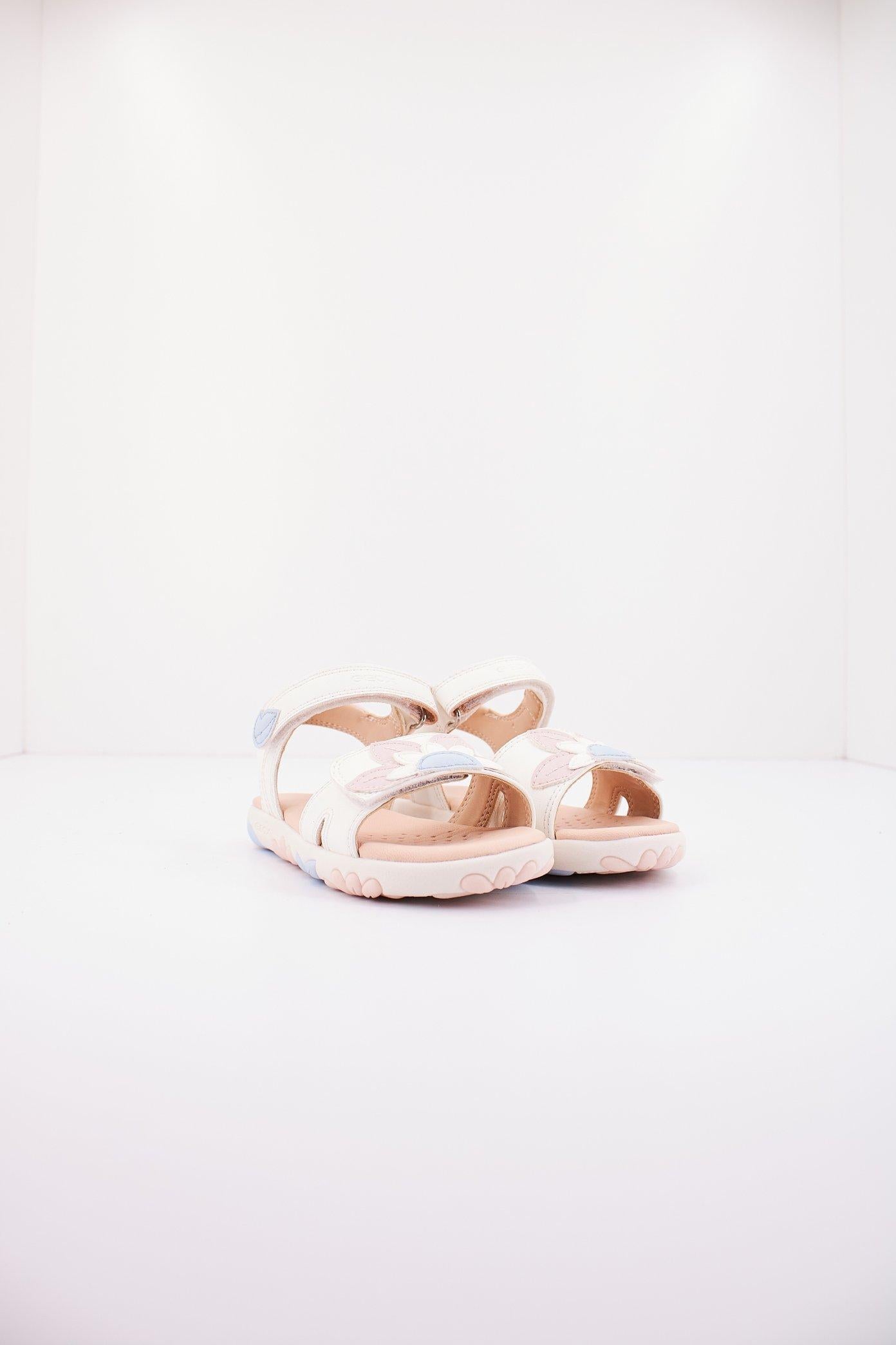 GEOX J SANDAL HAITI GIRL en color BLANCO (2)