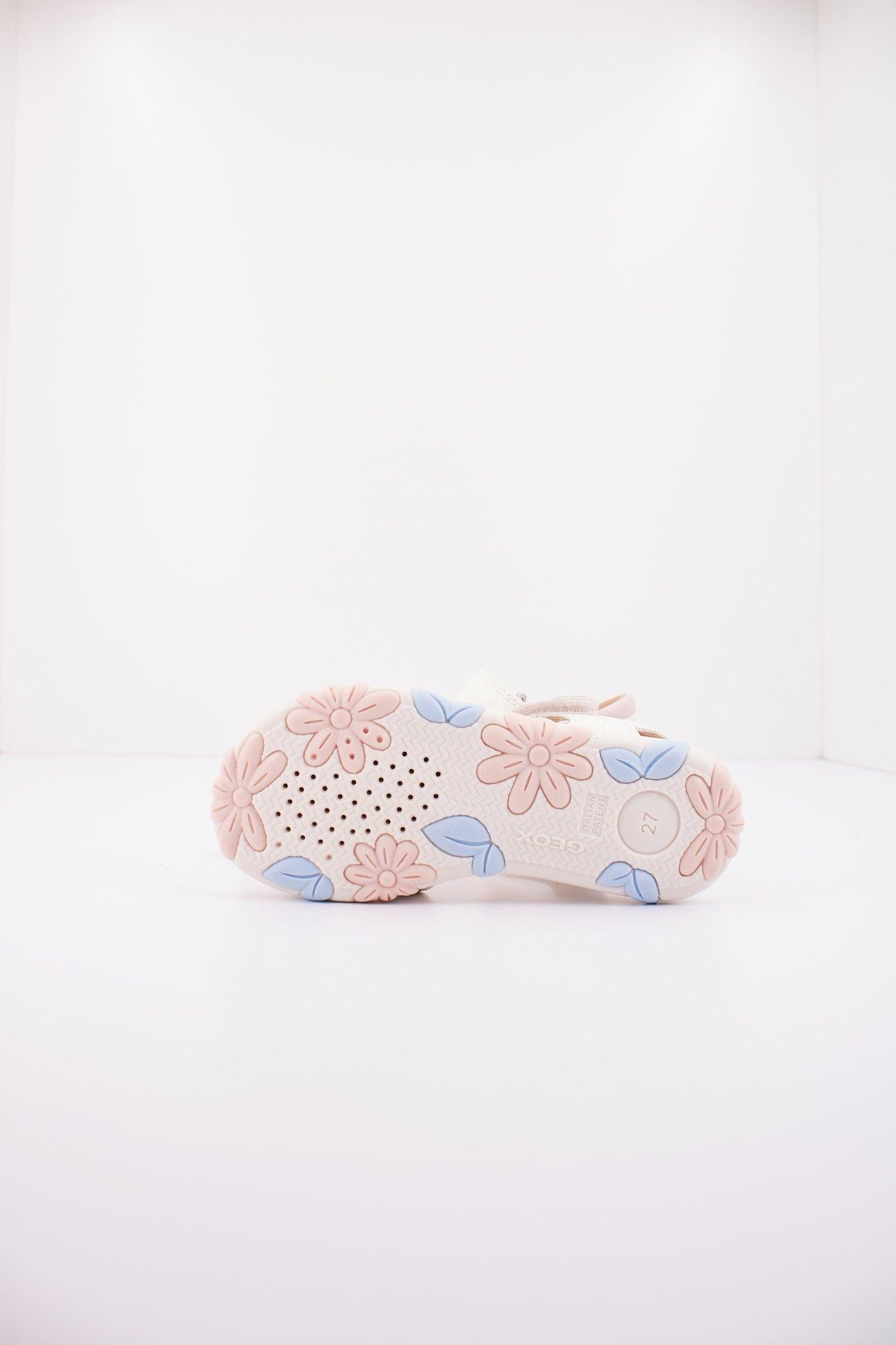 GEOX J SANDAL HAITI GIRL en color BLANCO (4)