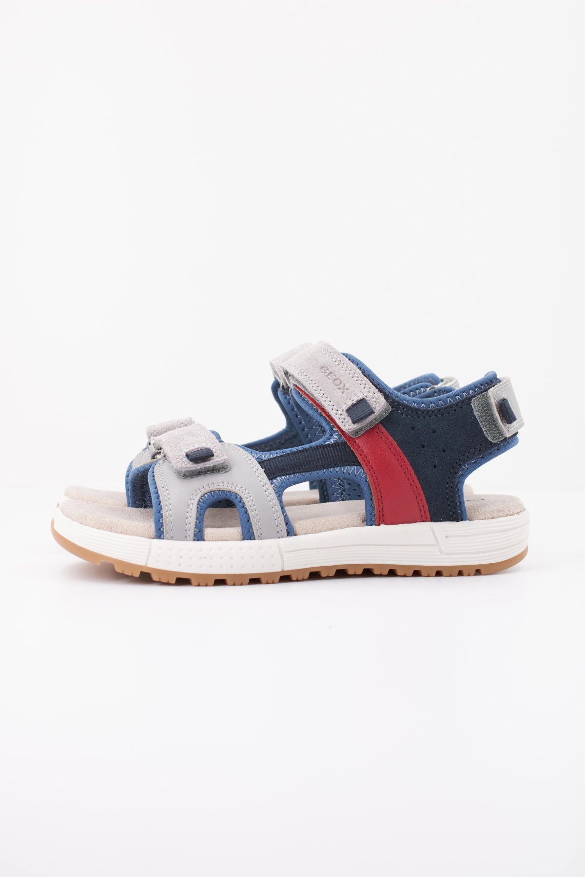 GEOX J SANDAL ALBEN BOY en color GRIS (1)