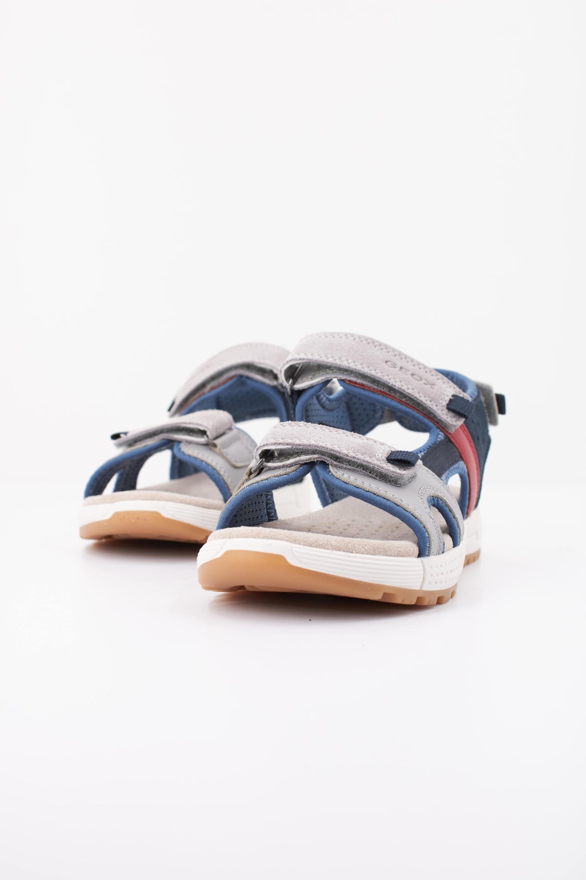 GEOX J SANDAL ALBEN BOY en color GRIS (2)