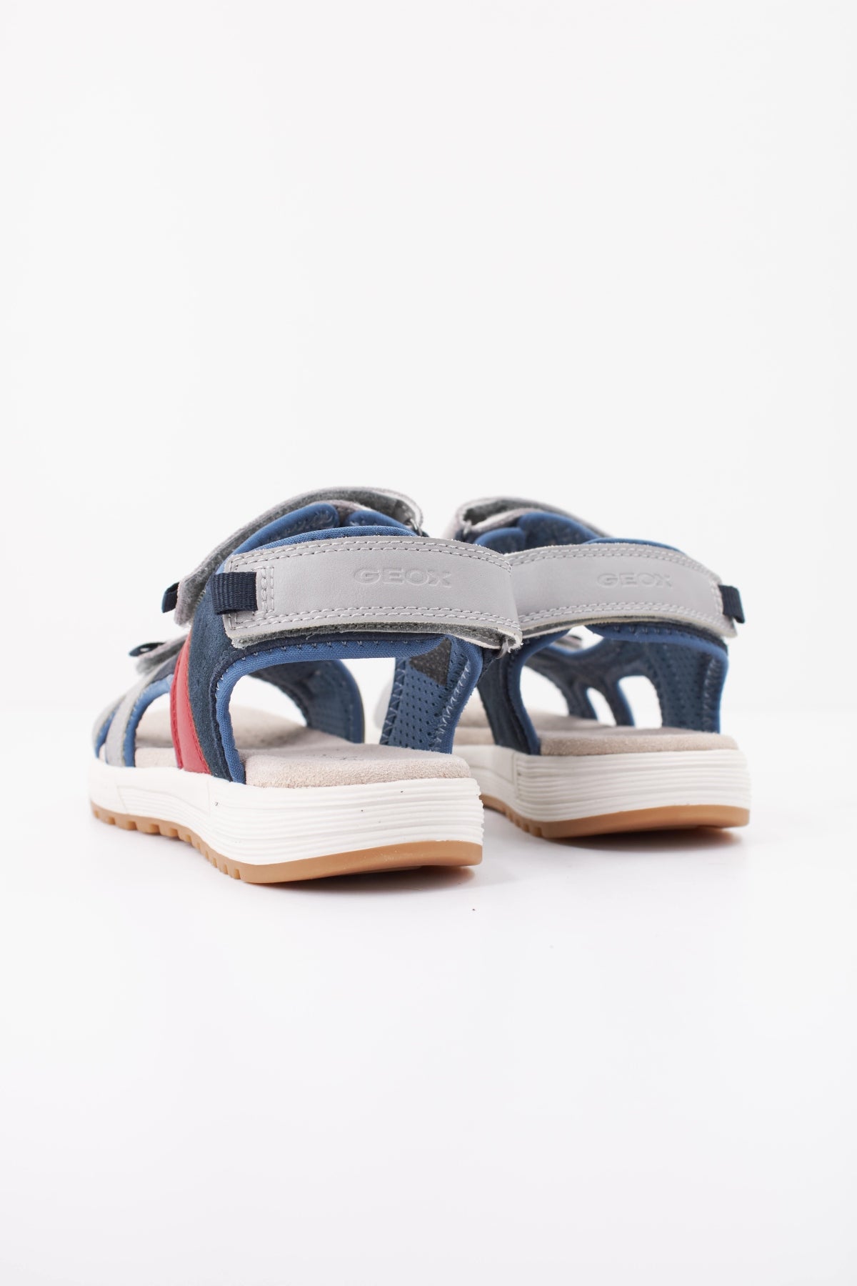 GEOX J SANDAL ALBEN BOY en color GRIS (4)