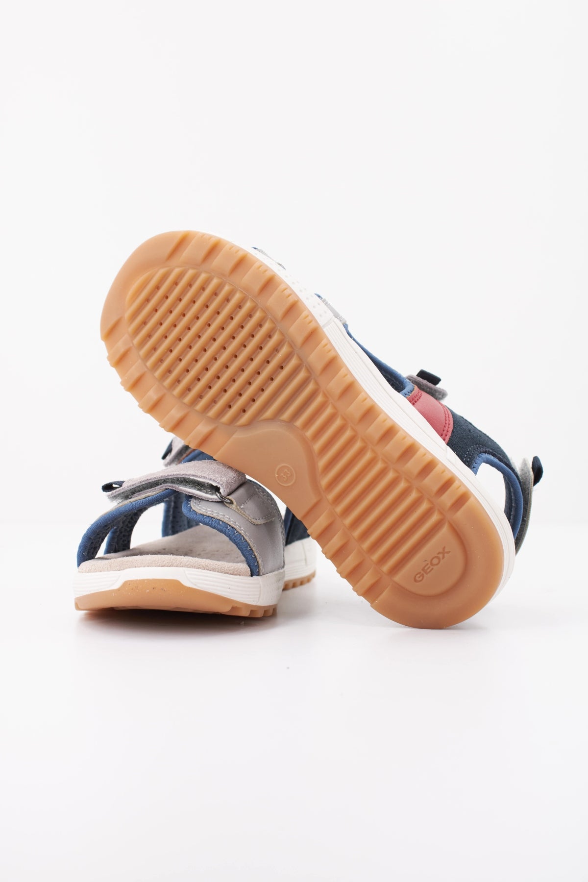 GEOX J SANDAL ALBEN BOY en color GRIS (5)