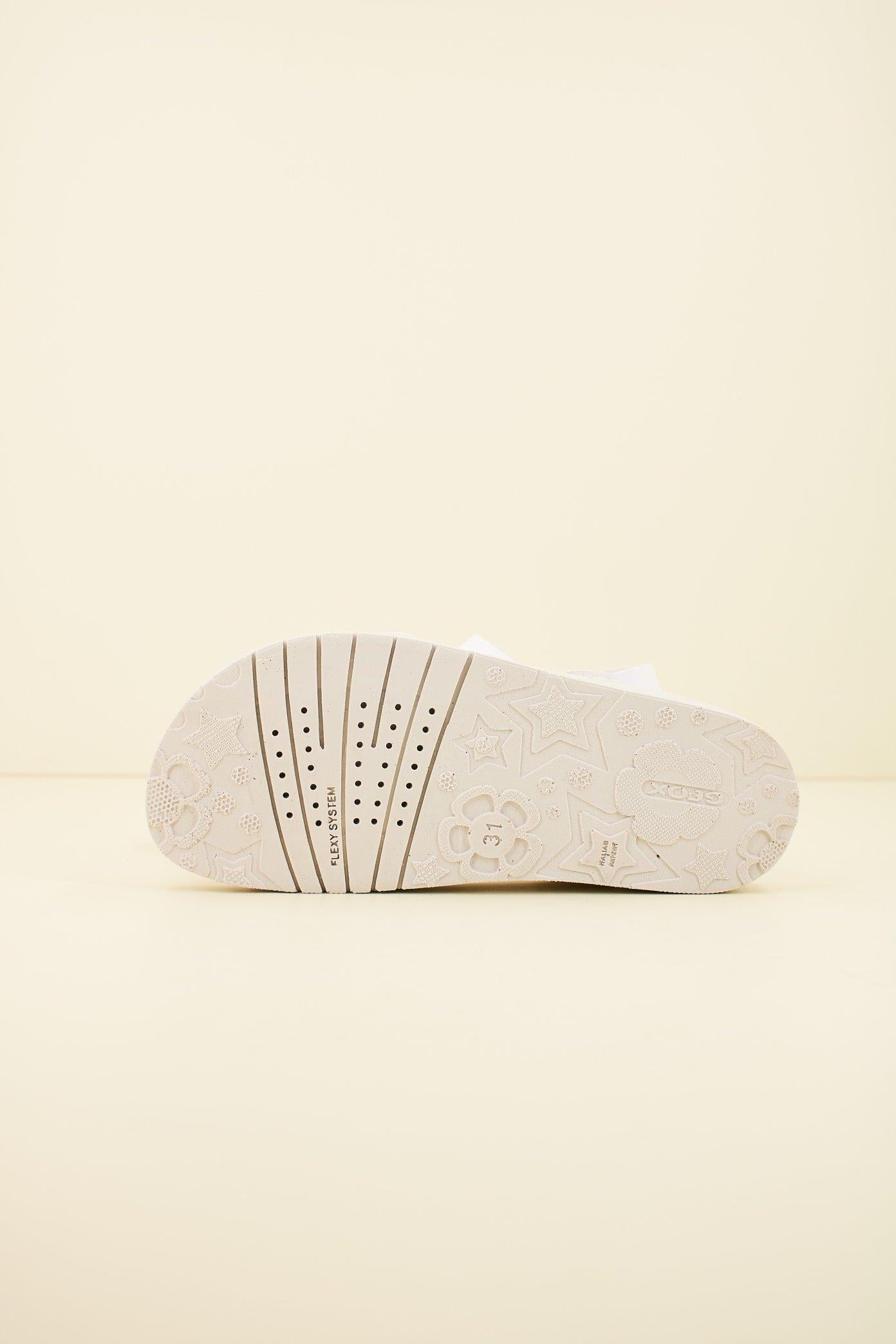GEOX J SANDAL COSTAREI GI en color BLANCO (4)
