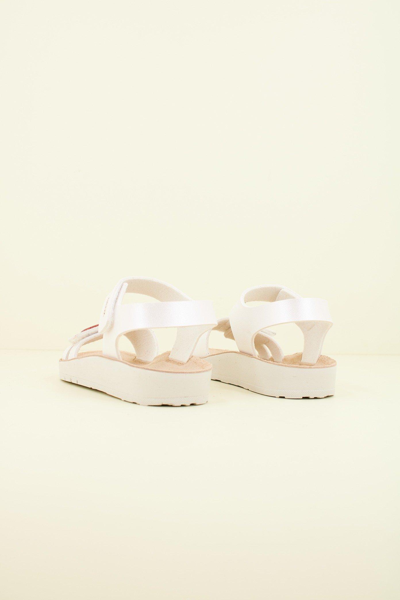 GEOX J SANDAL COSTAREI GI en color BLANCO (3)