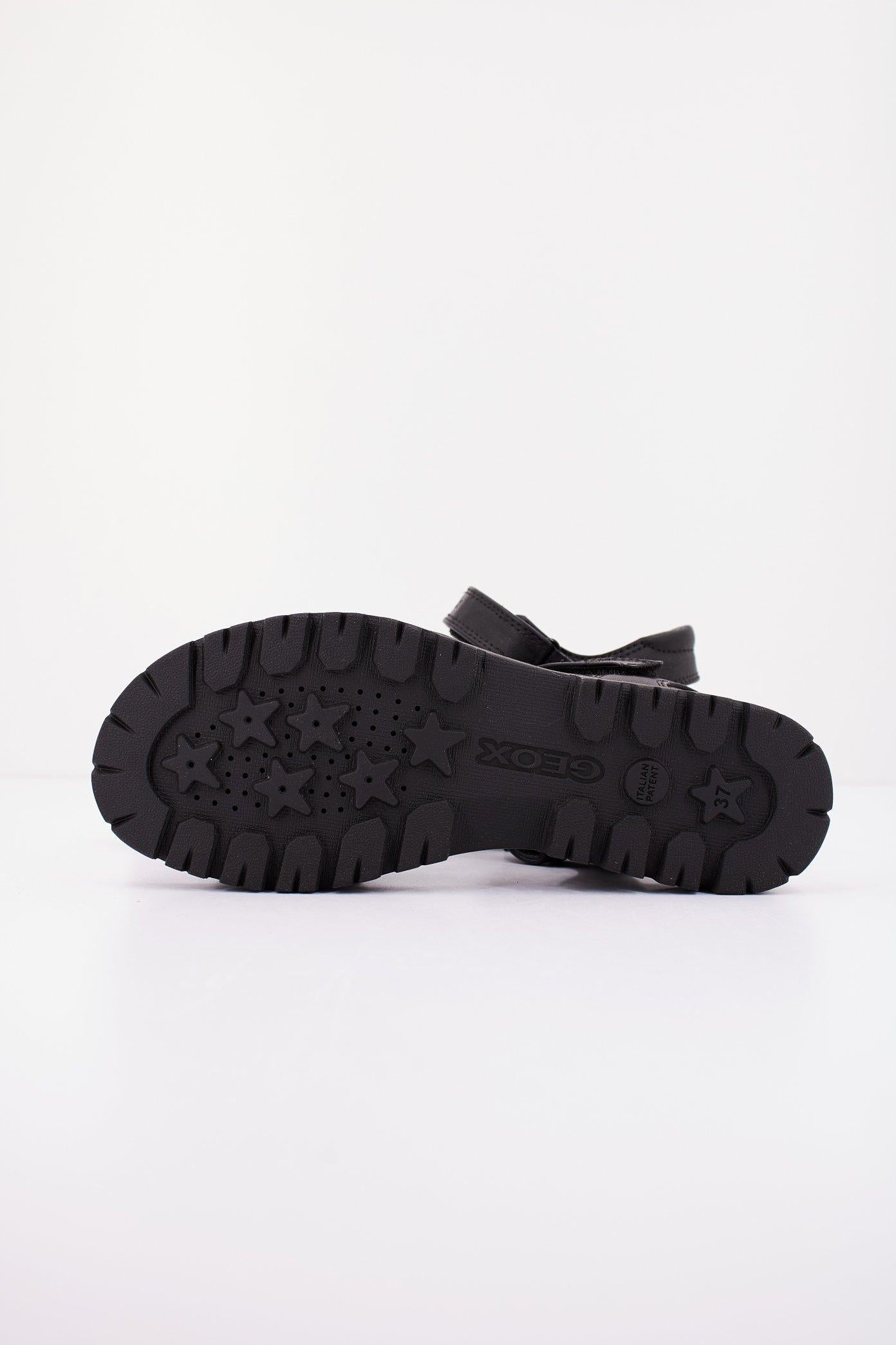 GEOX J SANDAL STARBLUSH G en color NEGRO (4)