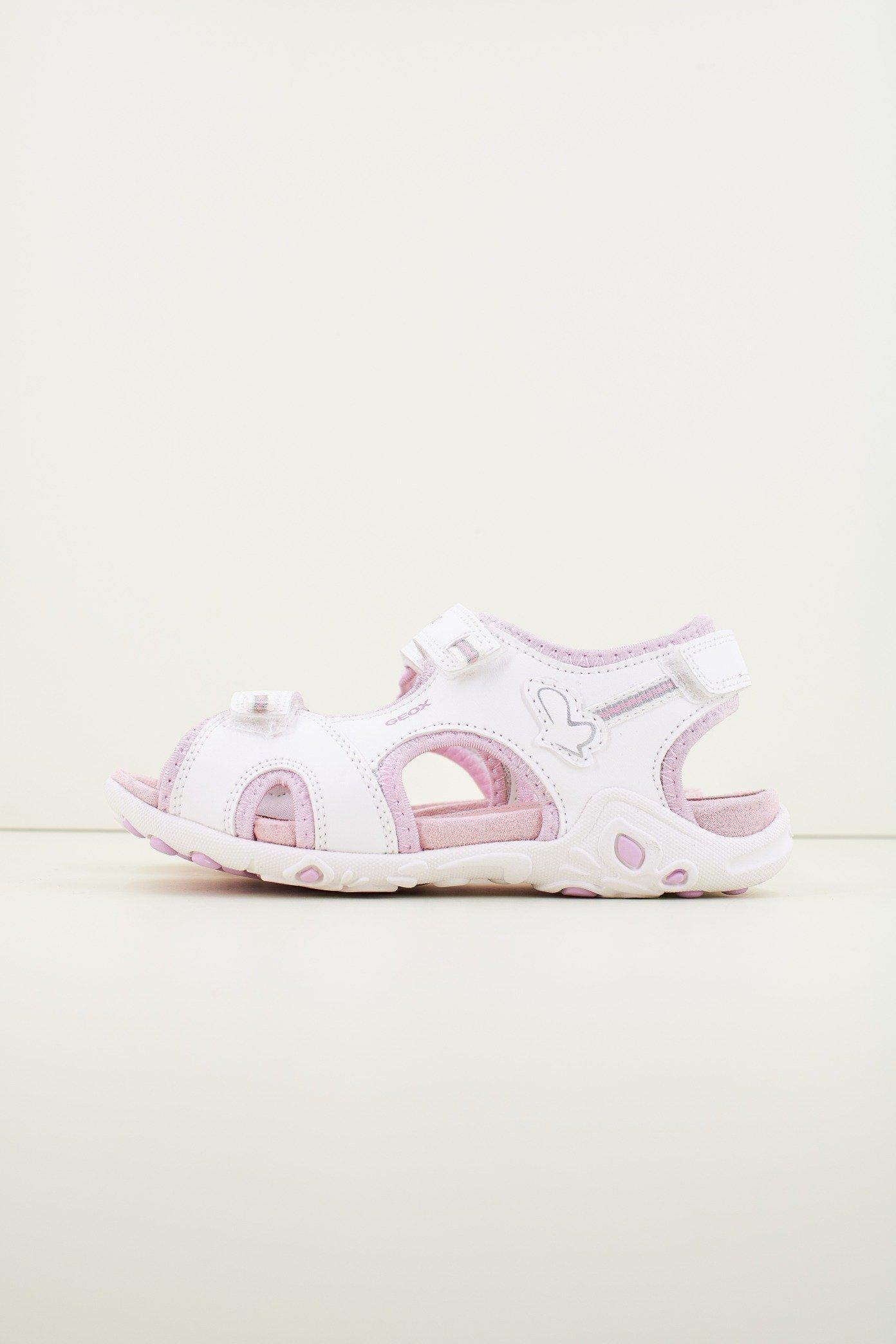 GEOX J SANDAL WHINBERRY G en color BLANCO (1)