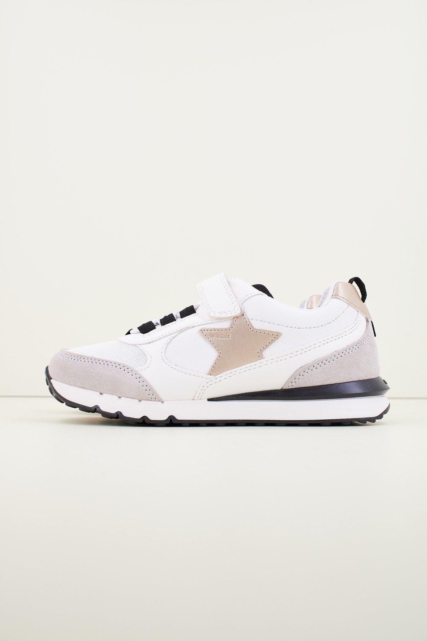 GEOX J FASTICS GIRL en color BLANCO (1)