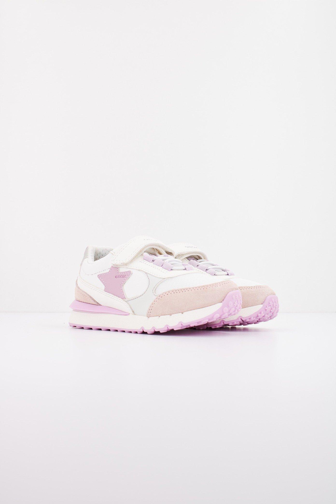 GEOX J FASTICS GIRL en color BLANCO (2)