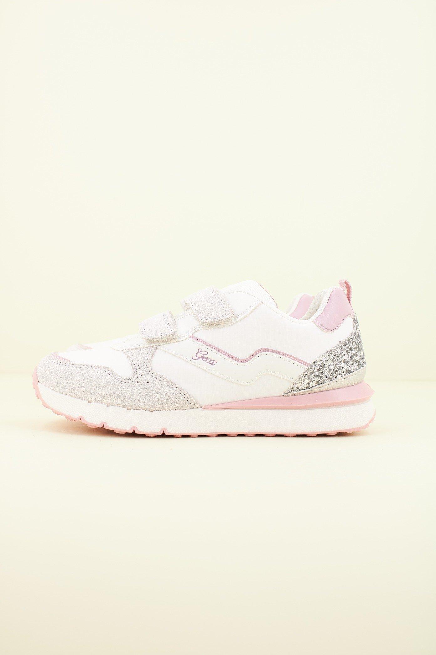 GEOX J FASTICS GIRL en color BLANCO (1)