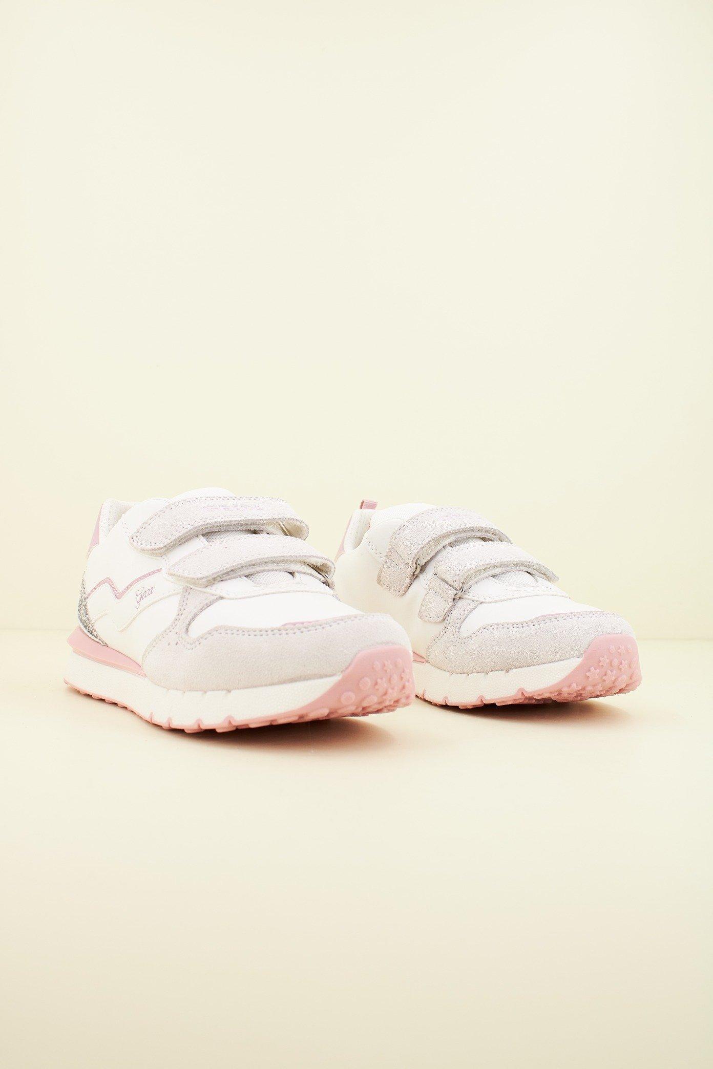 GEOX J FASTICS GIRL en color BLANCO (2)