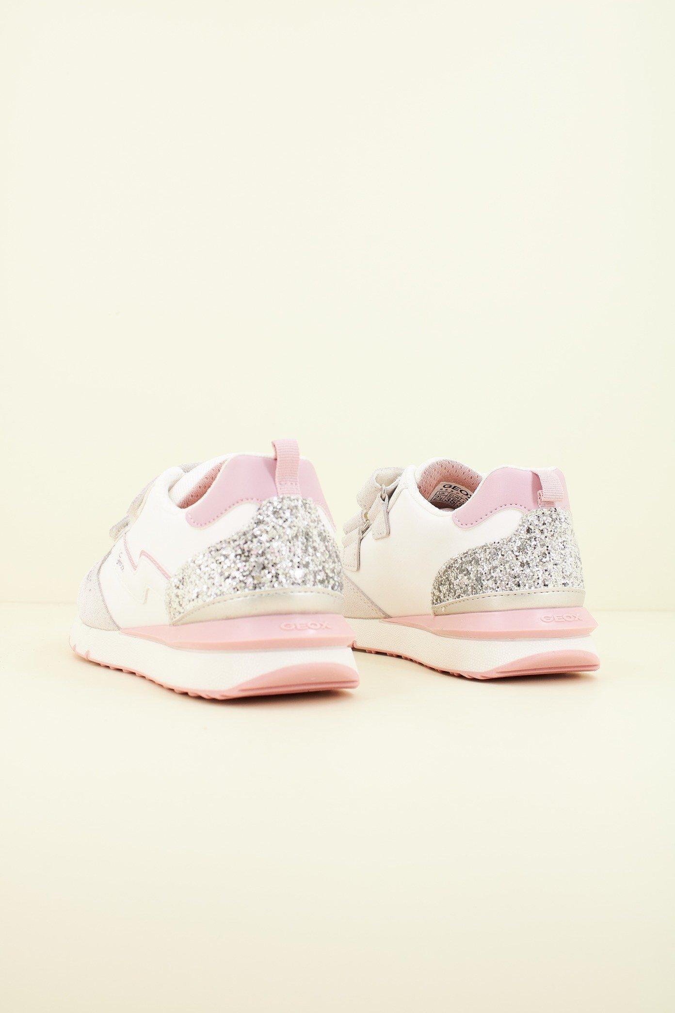 GEOX J FASTICS GIRL en color BLANCO (3)