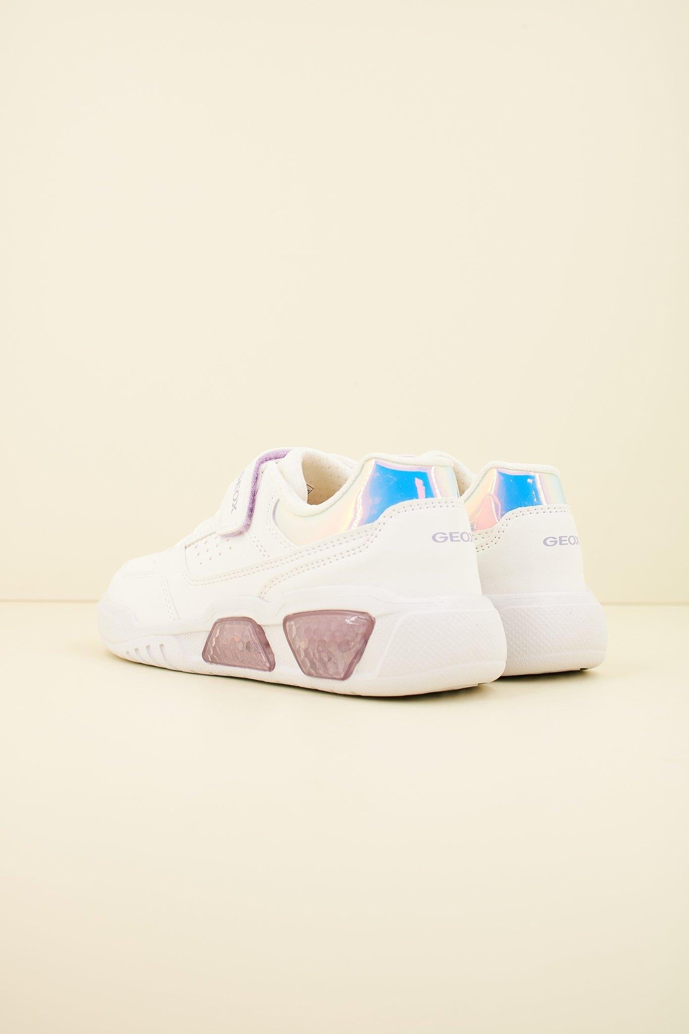 GEOX J ILLUMINUS GIRL en color BLANCO (3)