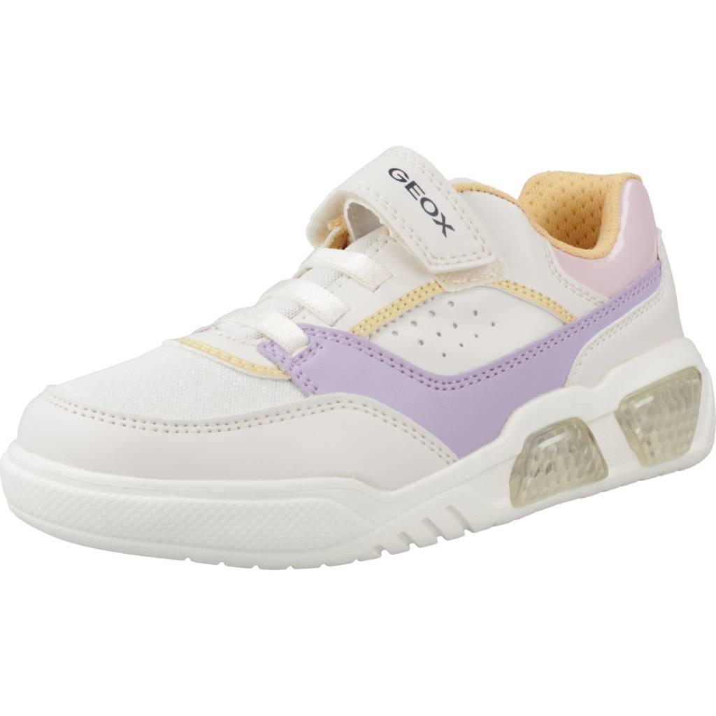 GEOX J ILLUMINUS GIRL en color BLANCO (1)