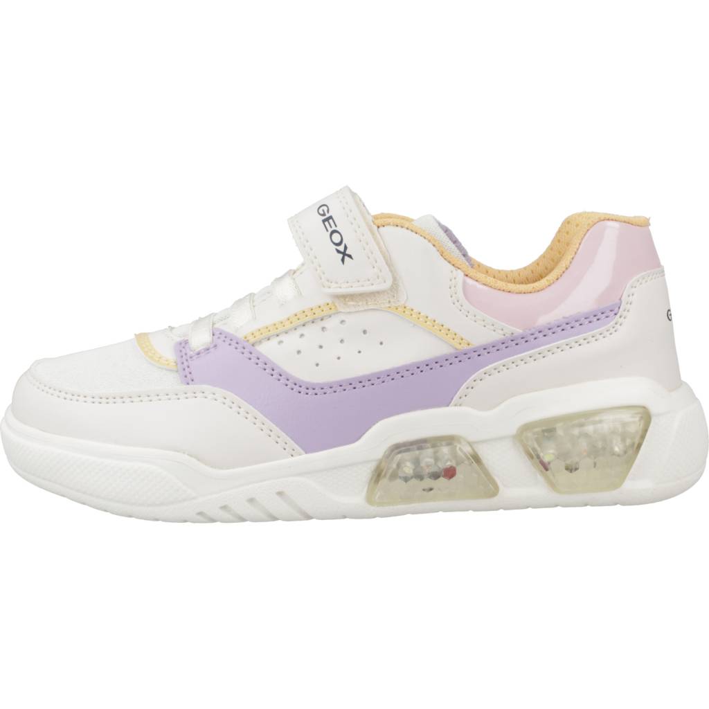 GEOX J ILLUMINUS GIRL en color BLANCO (2)