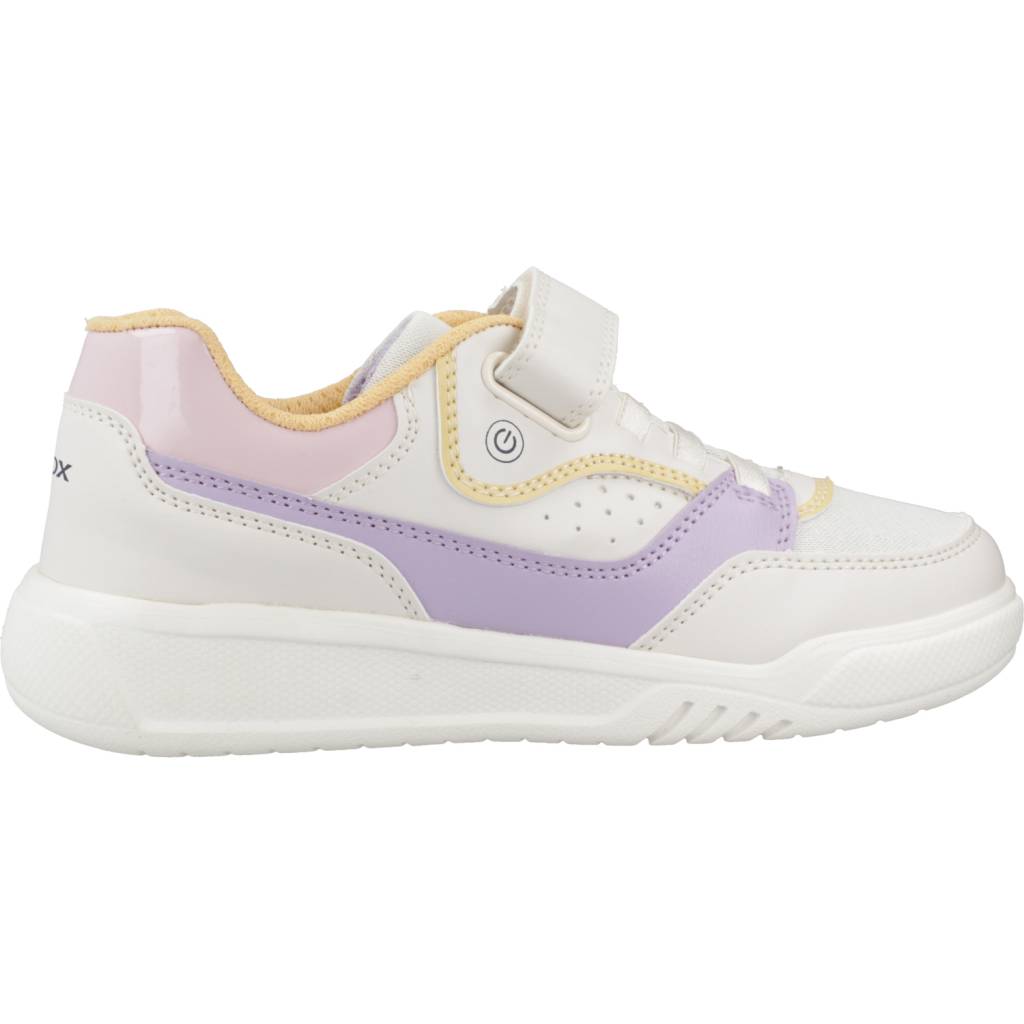 GEOX J ILLUMINUS GIRL en color BLANCO (4)