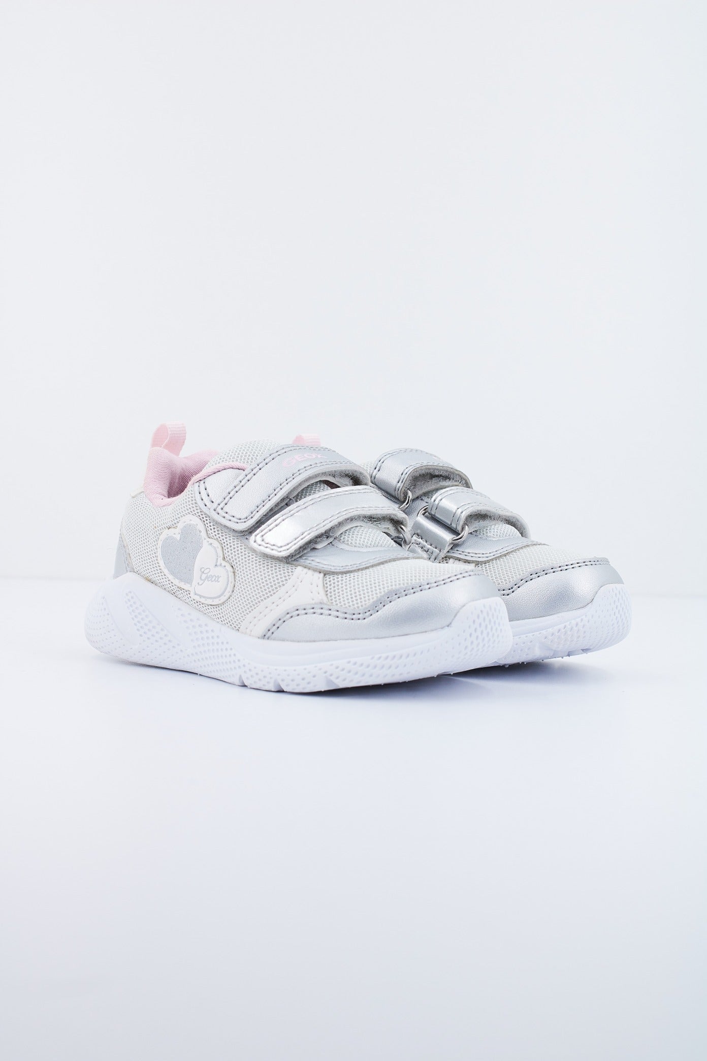 GEOX B SPRINTYE G.C - MESH + PEA.GBK en color GRIS (2)