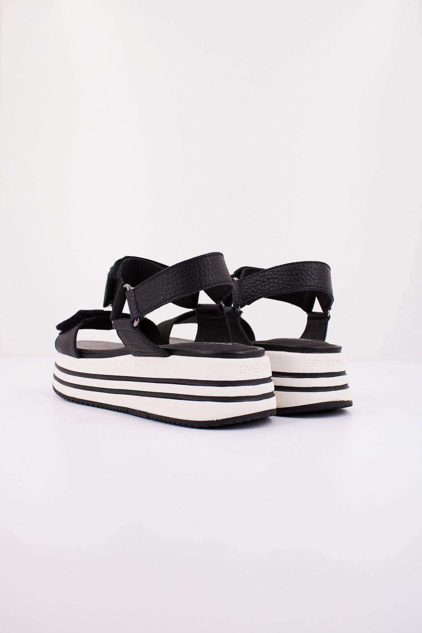 GEOX D SANDAL KENCY en color NEGRO (3)