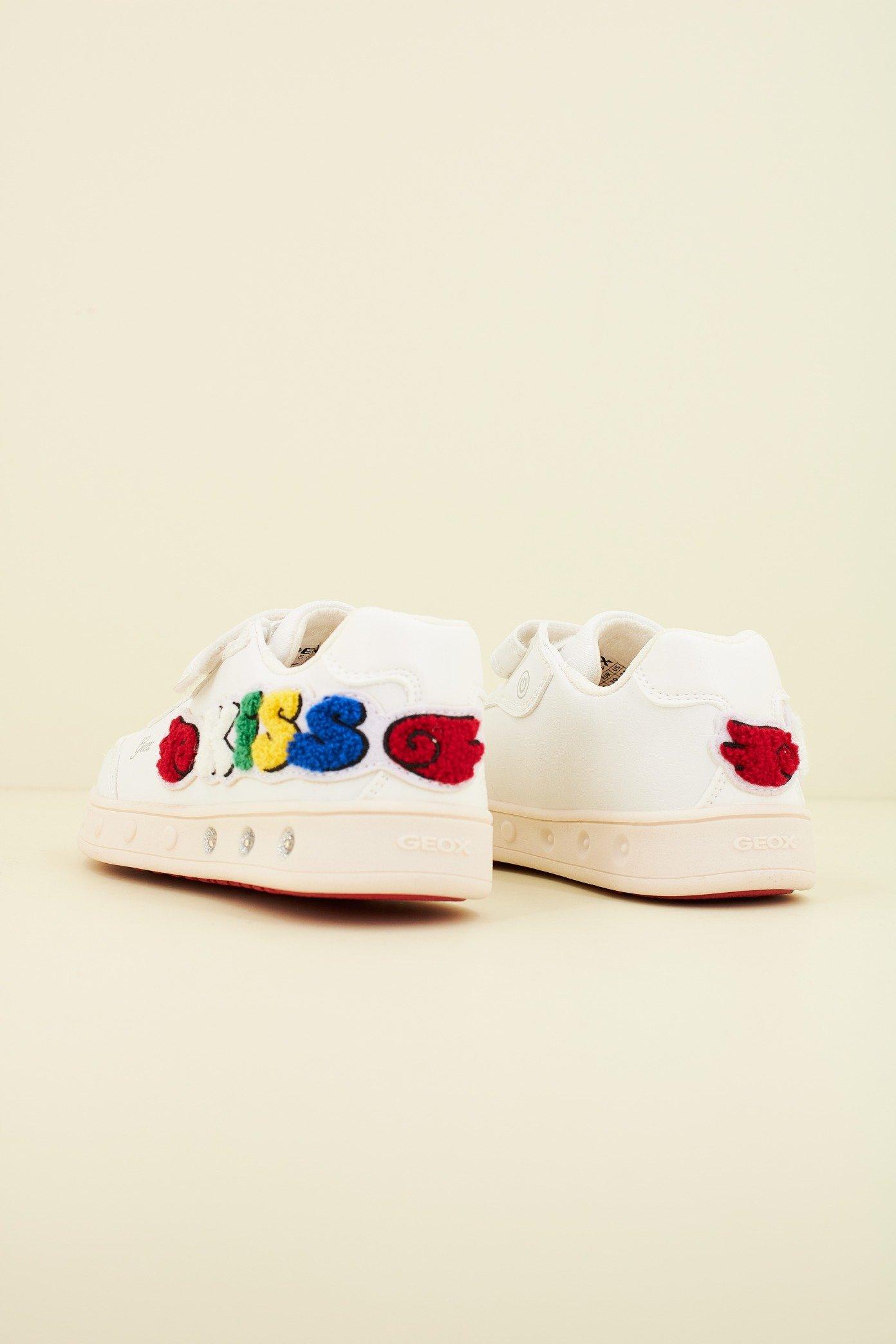 GEOX J SKYLIN GIRL en color BLANCO (3)