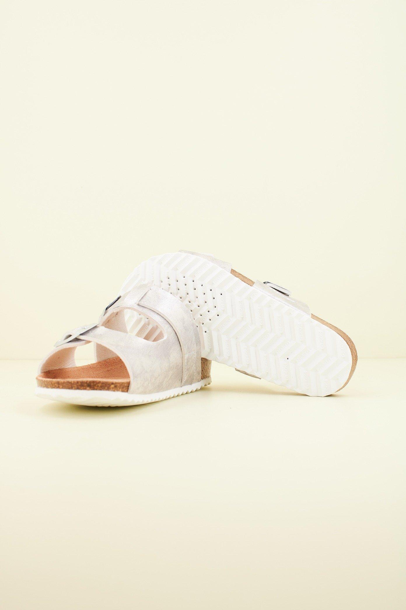 GEOX J ADRIEL GIRL en color PLATA (4)