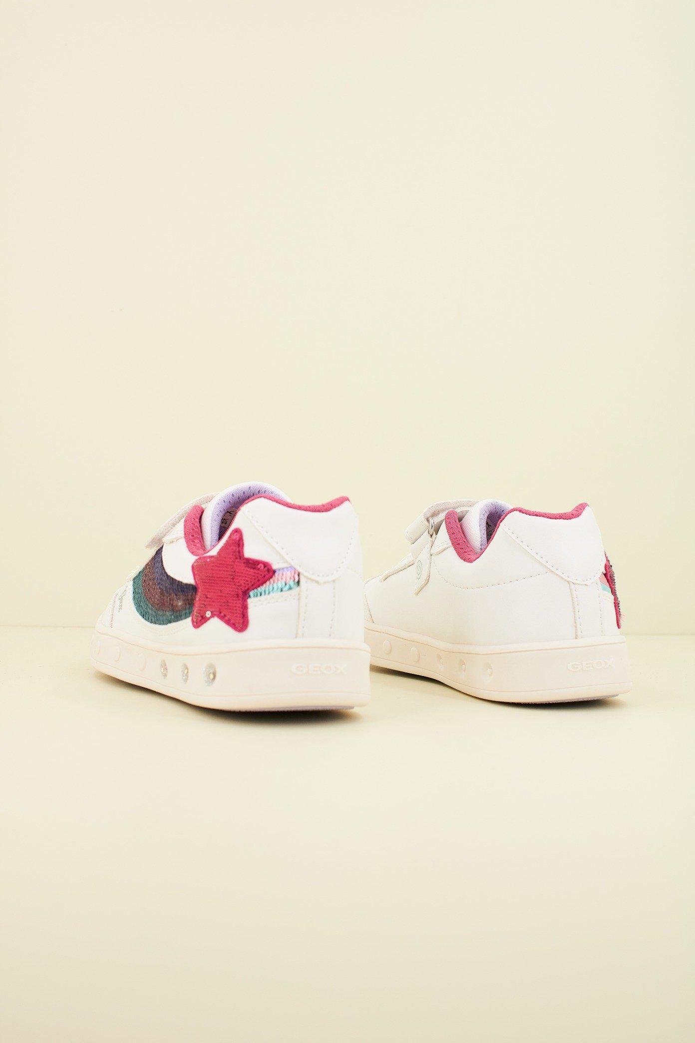 GEOX J SKYLIN GIRL en color BLANCO (3)
