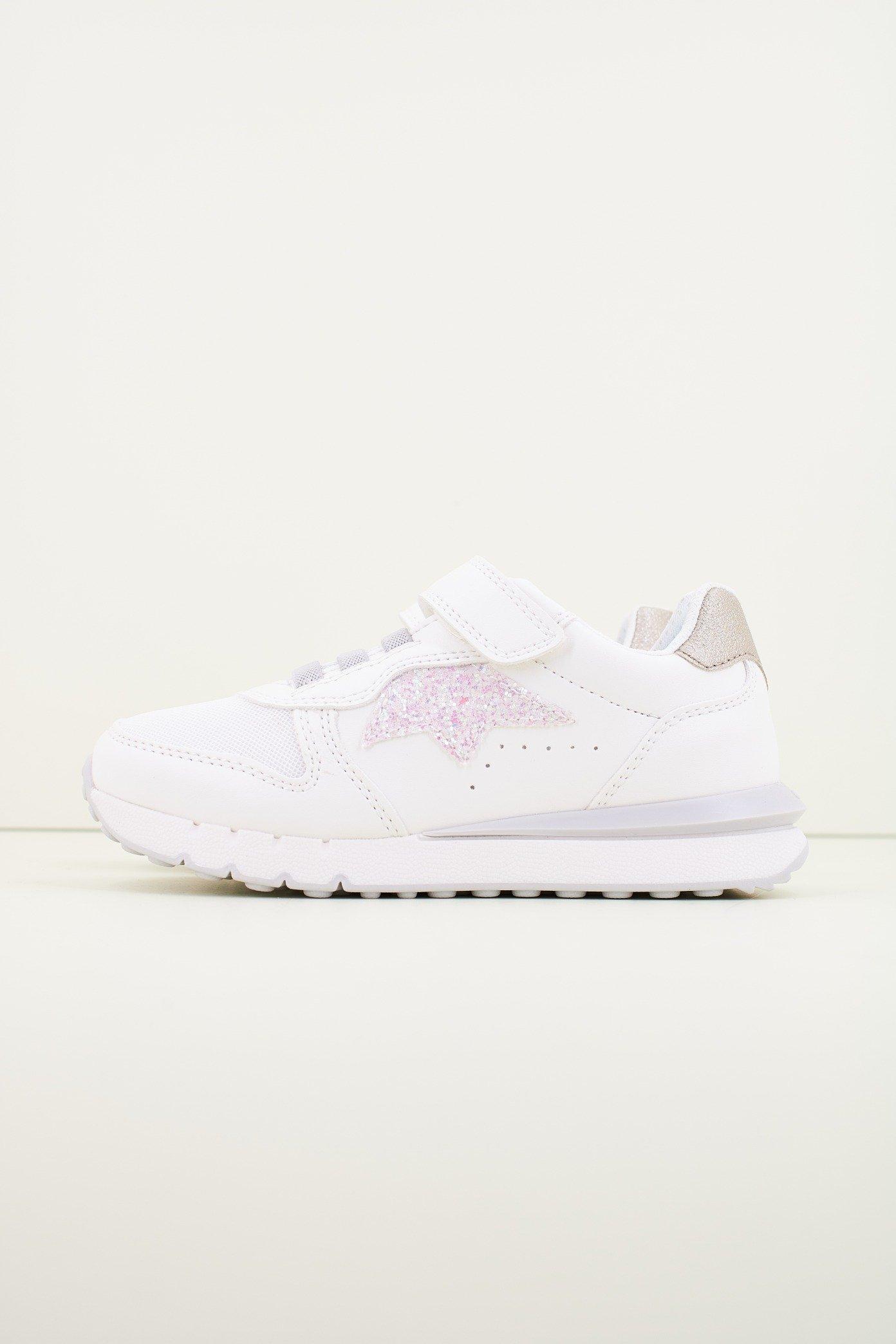 GEOX J FASTICS GIRL en color BLANCO (1)