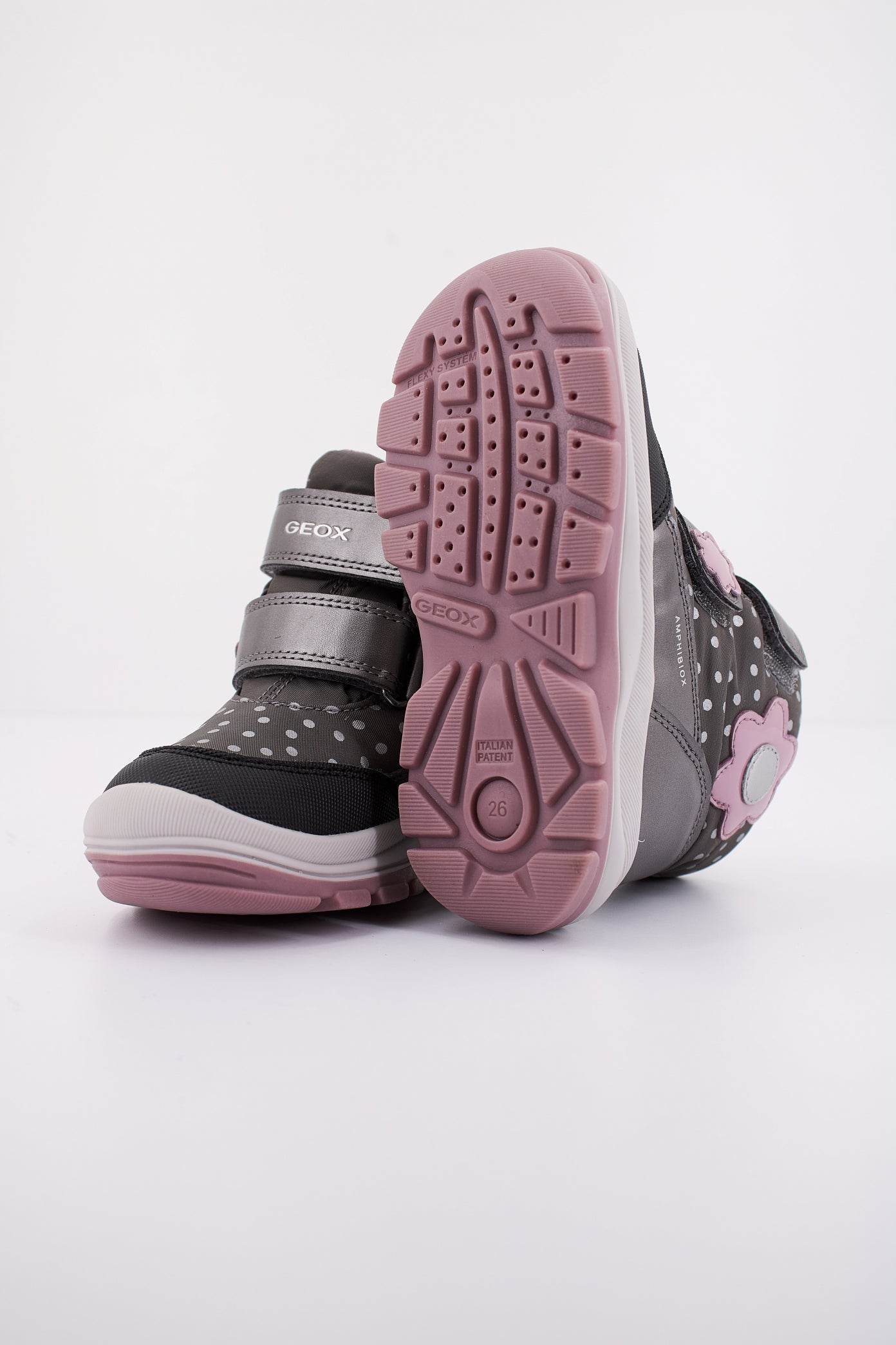 GEOX B FLANFIL GIRL B ABX en color GRIS (5)