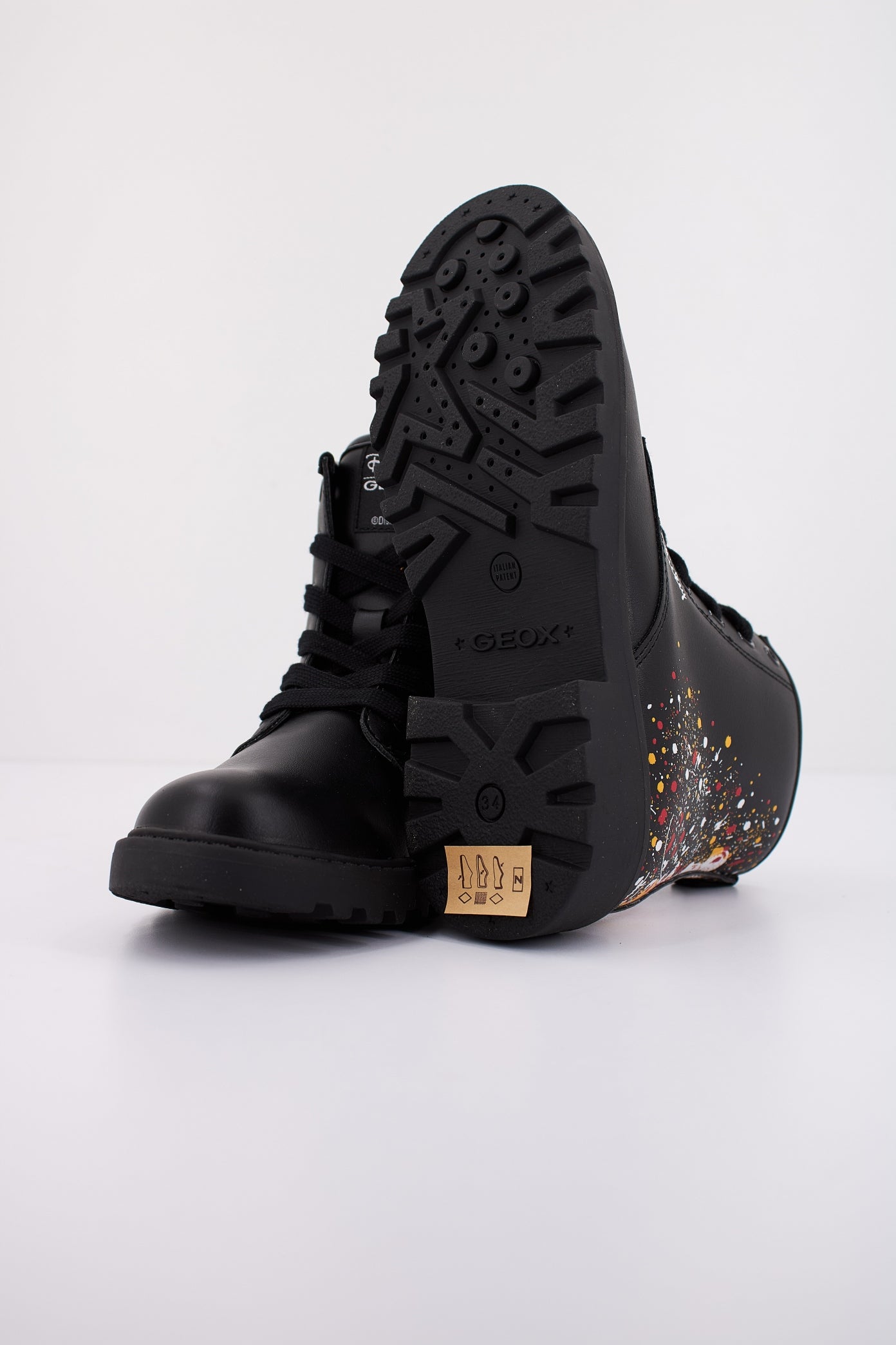 GEOX J CASEY GIRL en color NEGRO (5)
